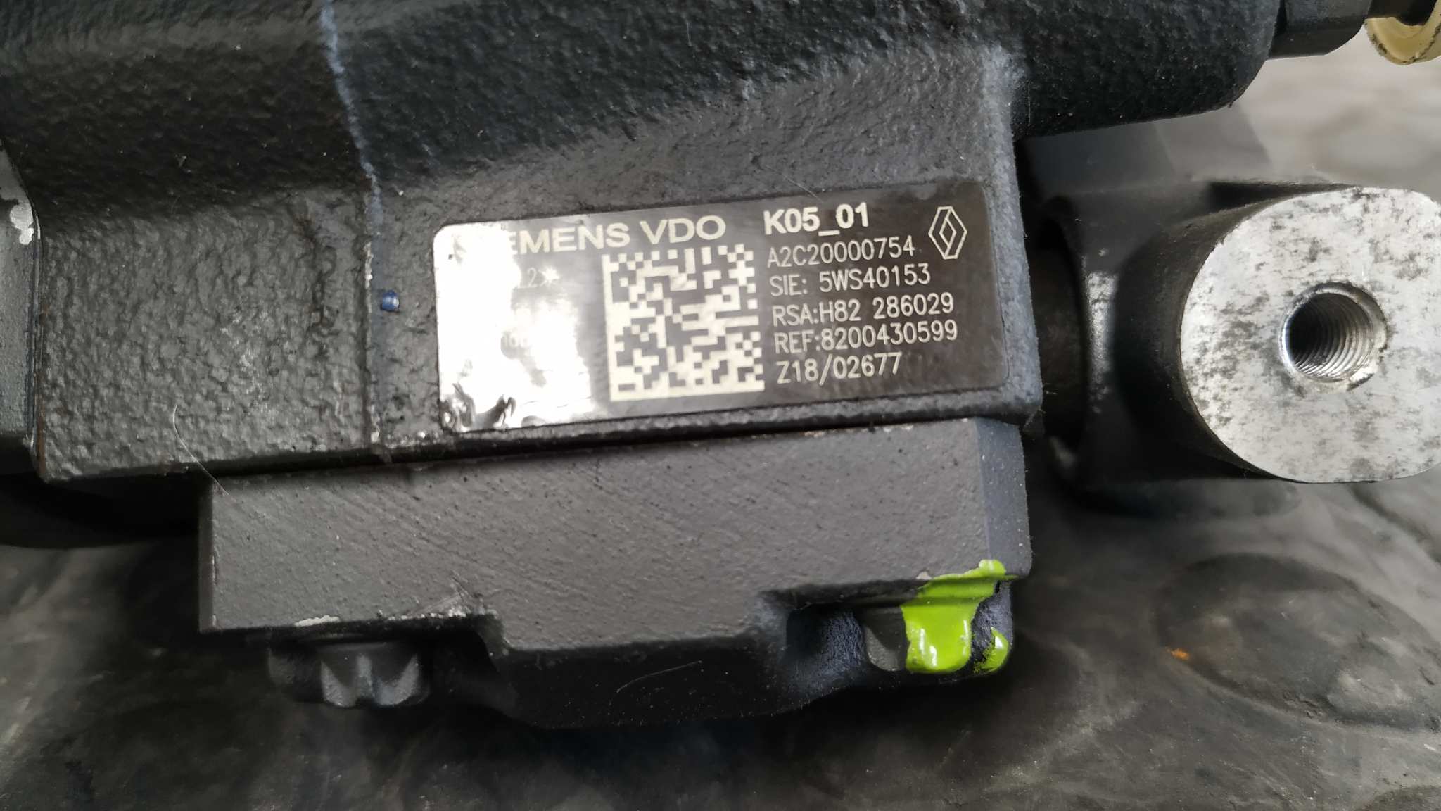 BOMBA INYECCION RENAULT SCENIC II - vista 8