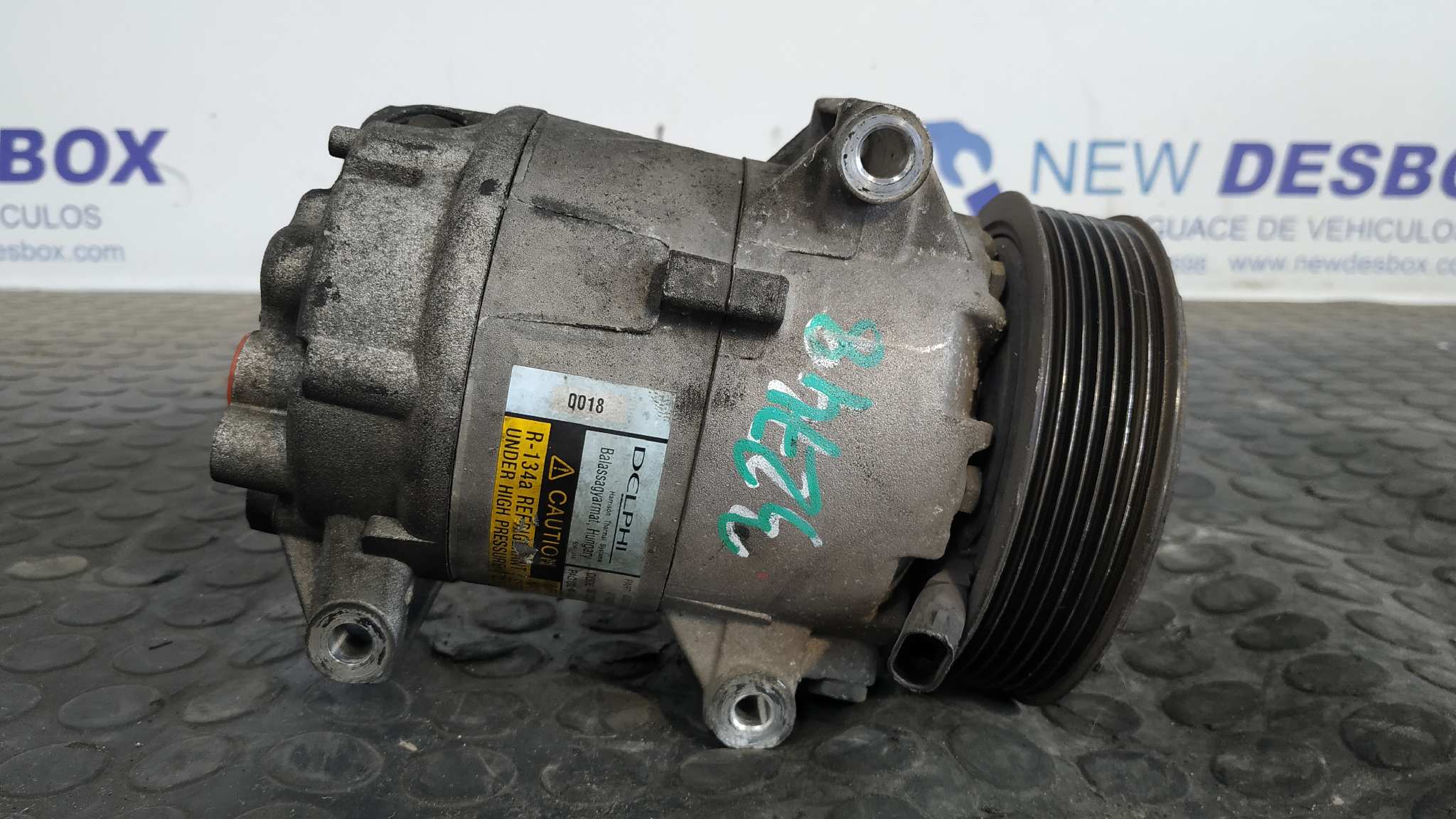 COMPRESOR AIRE ACONDICIONADO RENAULT MEGANE II BERLINA 3P - vista 3