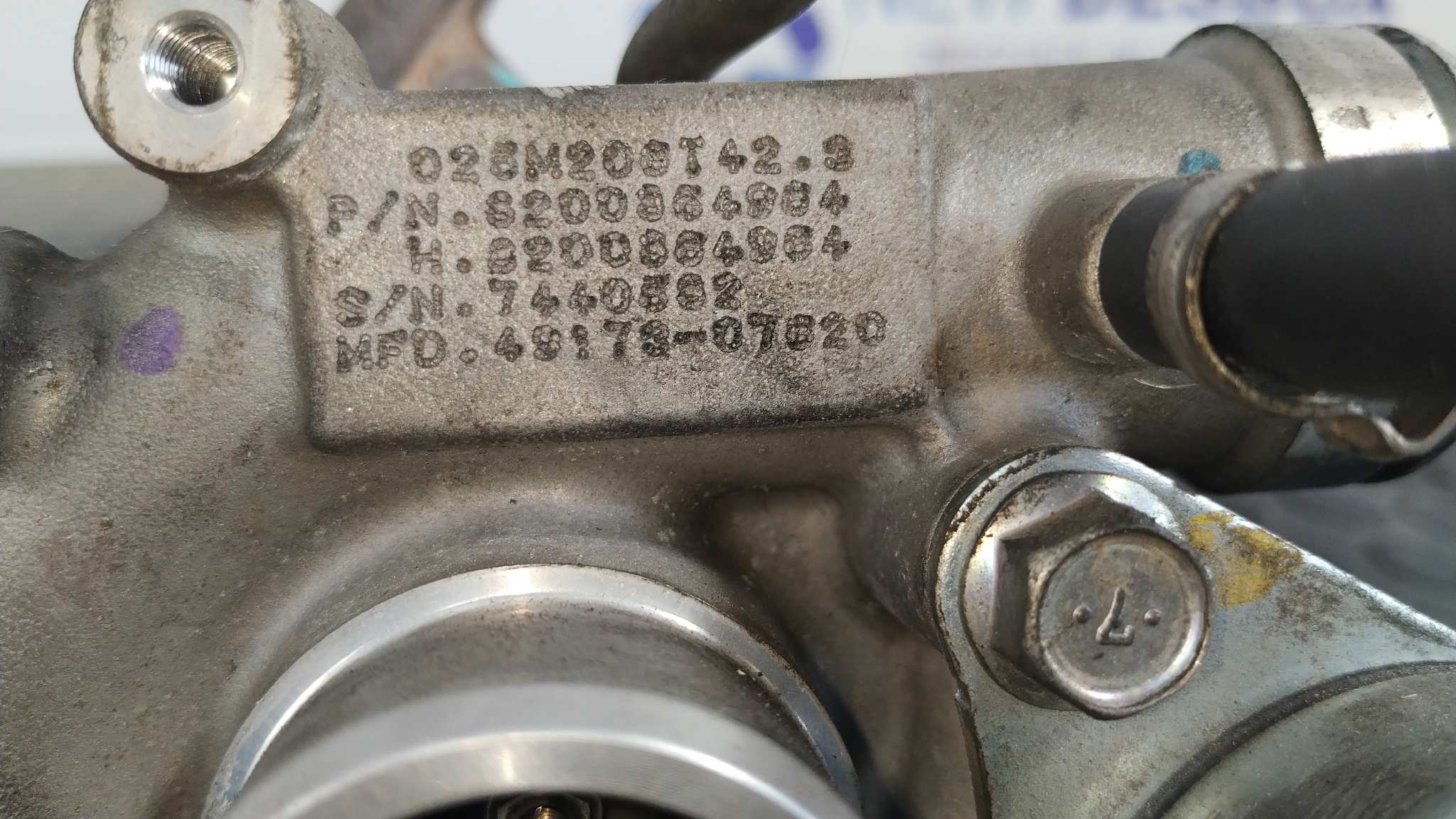 TURBOCOMPRESOR RENAULT CLIO III - vista 3