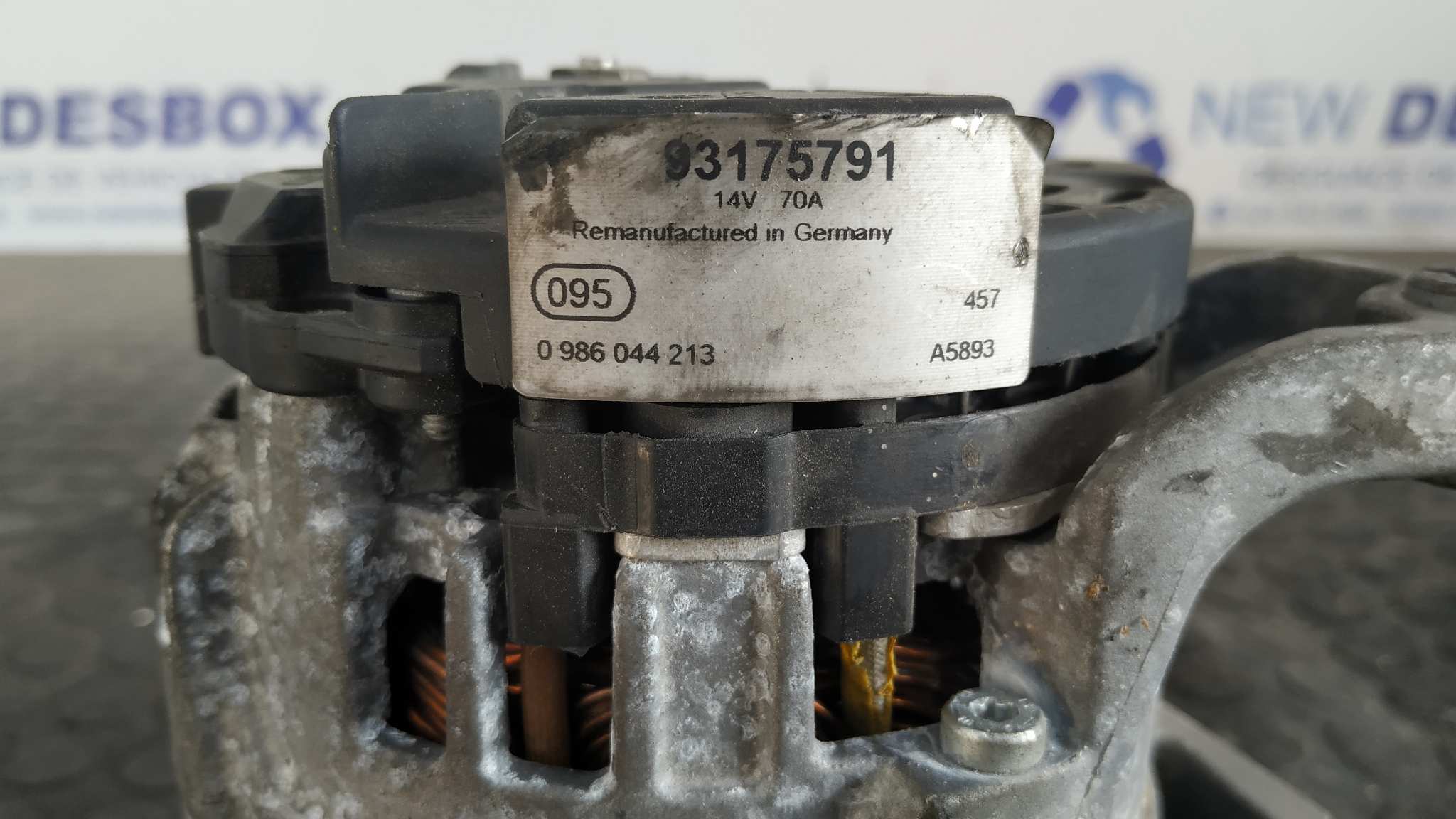 ALTERNADOR OPEL AGILA - vista 2
