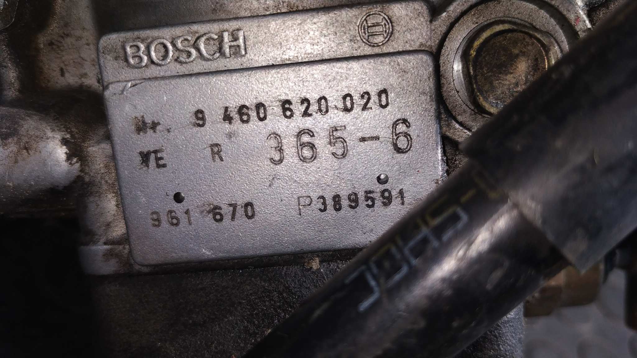 BOMBA INYECCION OPEL ASTRA F BERLINA 1.7 TURBODIESEL (17 DT / LU8) - vista 3