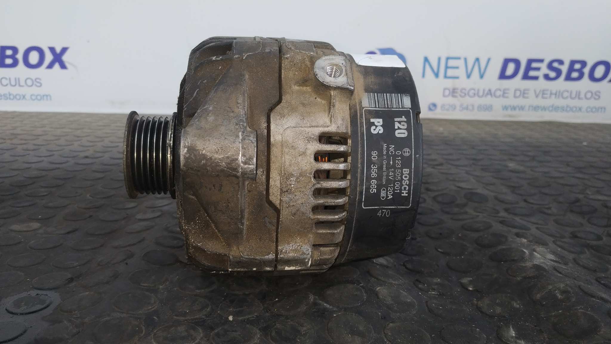 ALTERNADOR OPEL VECTRA B BERLINA 2.0 16V CAT (X 20 XEV / L34) - vista 5