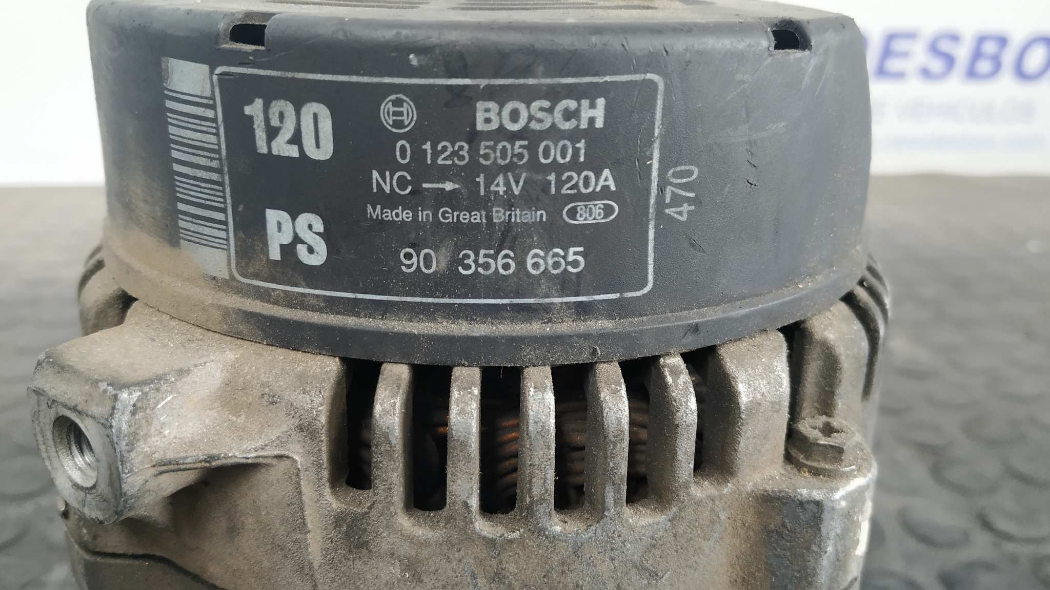 ALTERNADOR OPEL VECTRA B BERLINA 2.0 16V CAT (X 20 XEV / L34) - vista 3