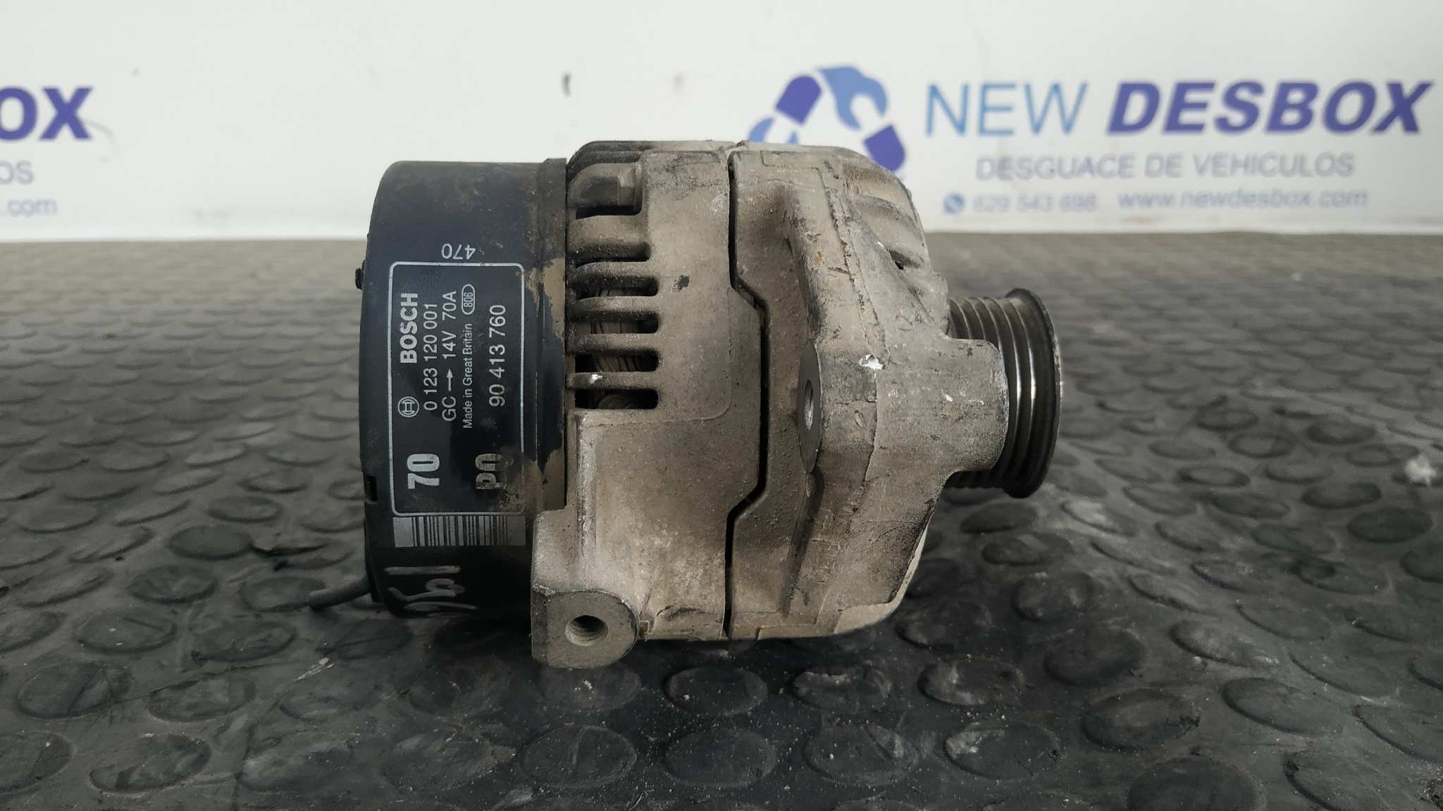 ALTERNADOR OPEL CORSA B - recambio desguace - vista 4