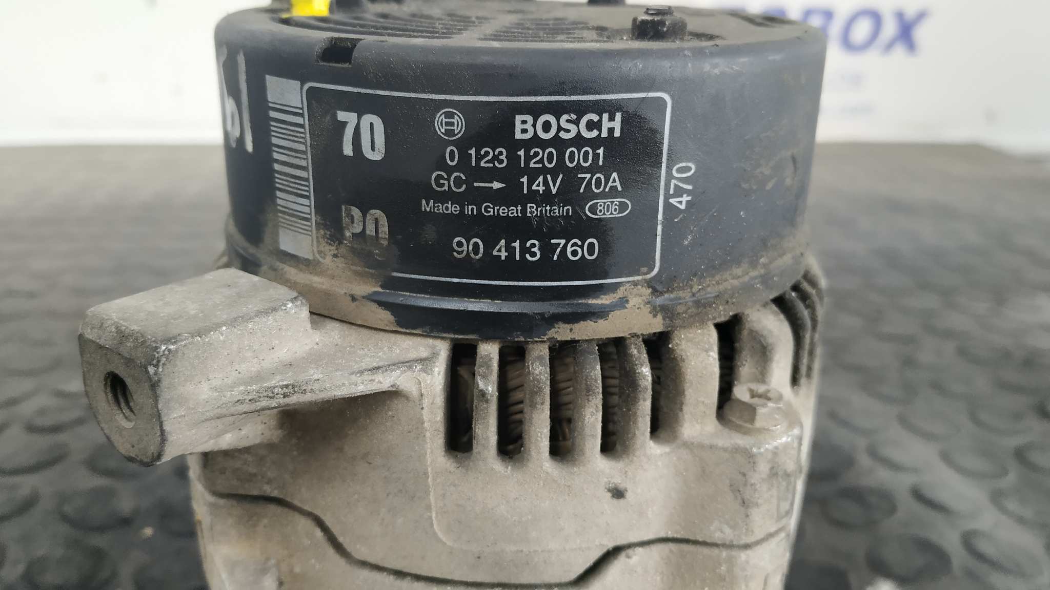 ALTERNADOR OPEL CORSA B - recambio desguace - vista 3