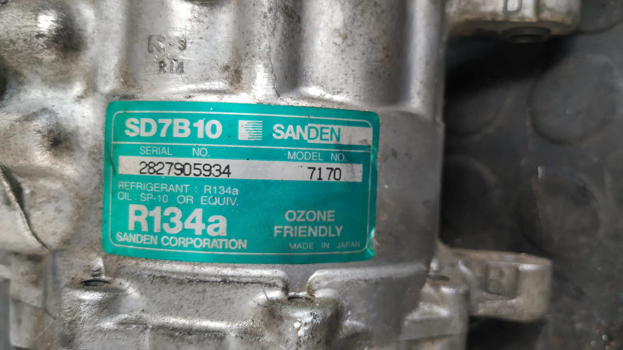 COMPRESOR AIRE ACONDICIONADO OPEL CORSA B - vista 5