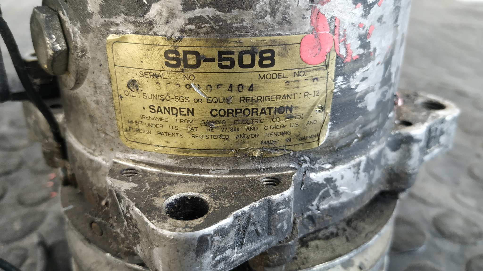 COMPRESOR AIRE ACONDICIONADO NISSAN VANETTE (C 220) - vista 6