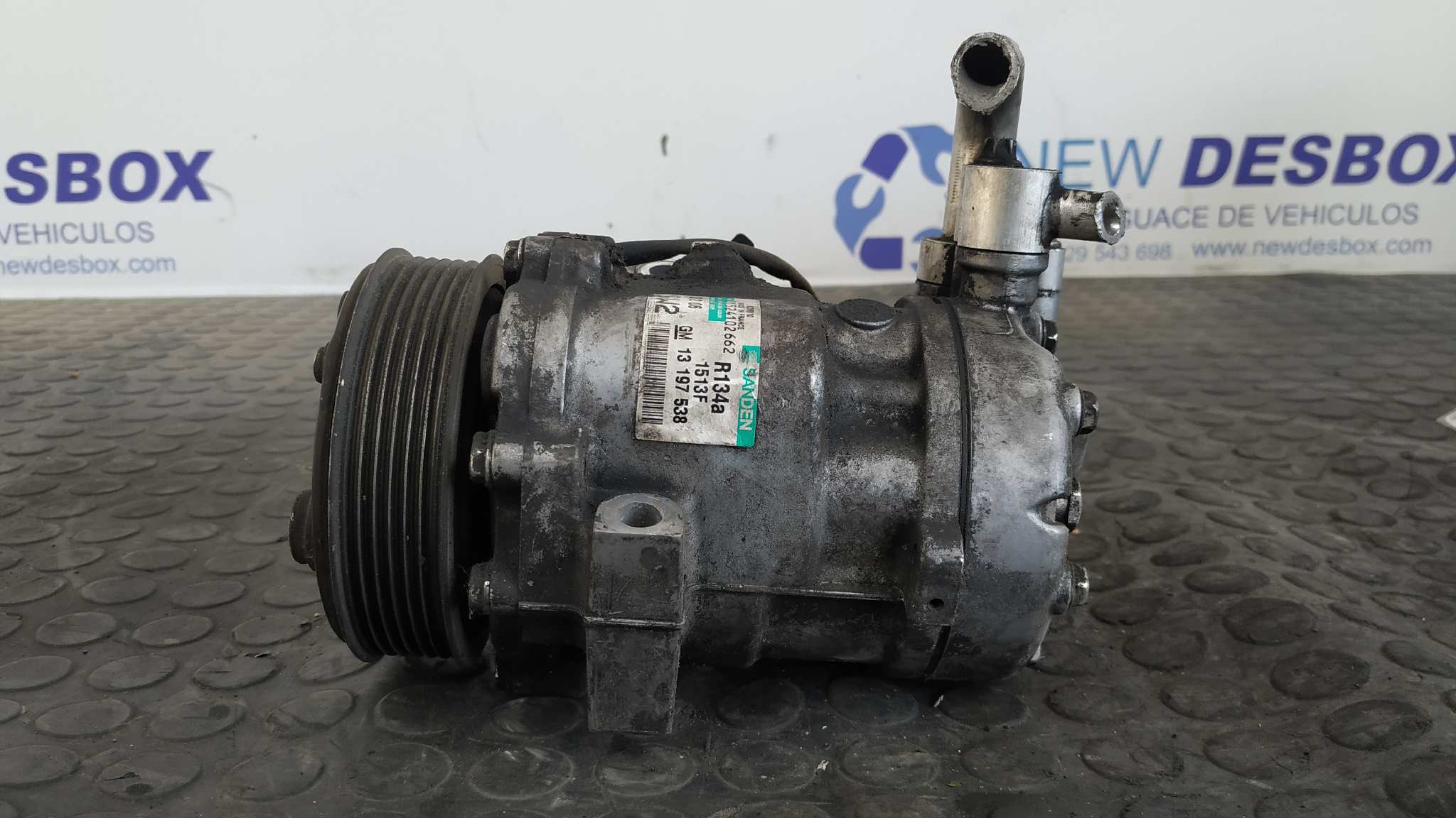 COMPRESOR AIRE ACONDICIONADO OPEL CORSA C 1.3 16V CDTI CAT (Z 13 DT / LN9) - vista 3