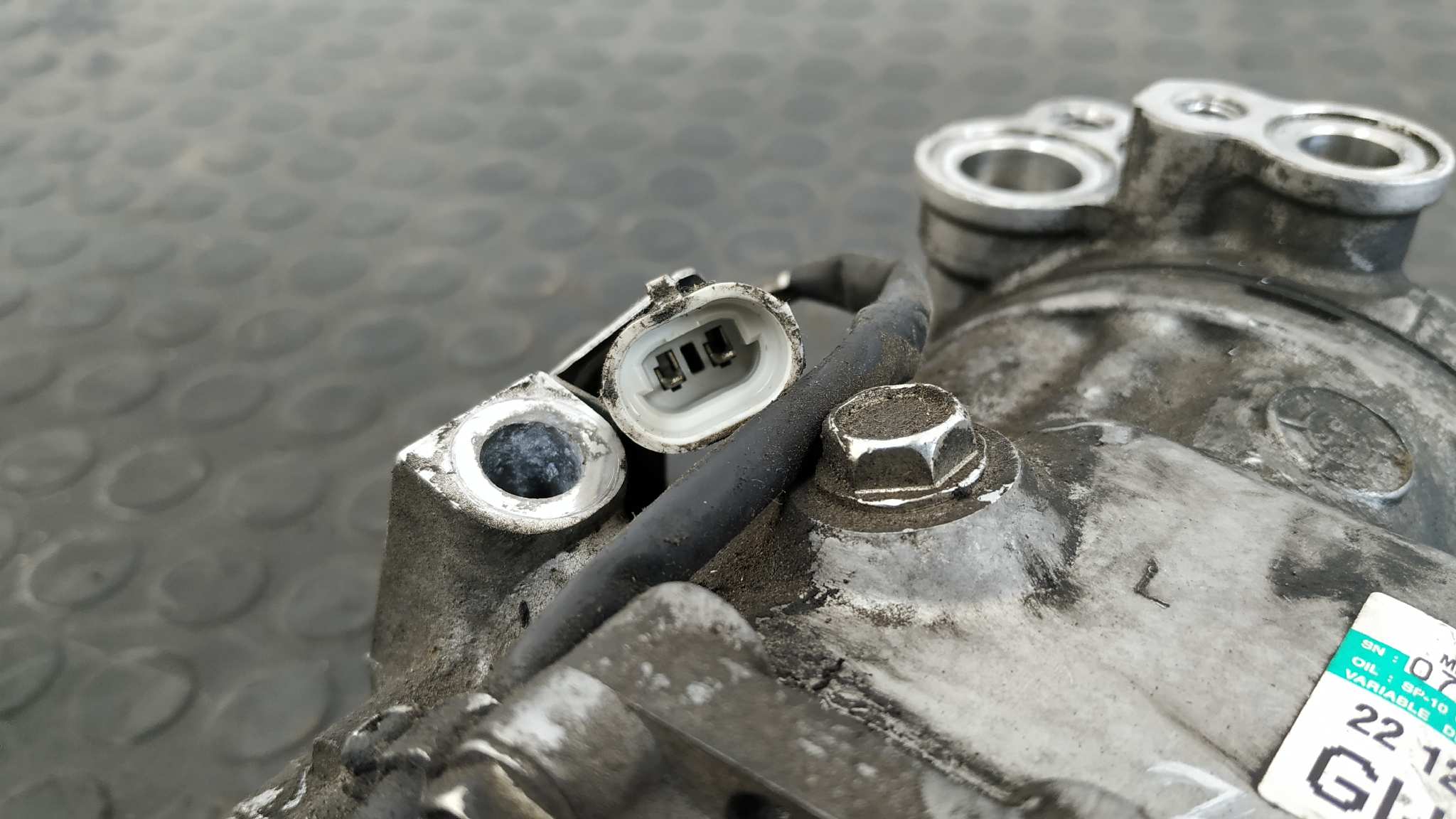 COMPRESOR AIRE ACONDICIONADO OPEL MERIVA - vista 3