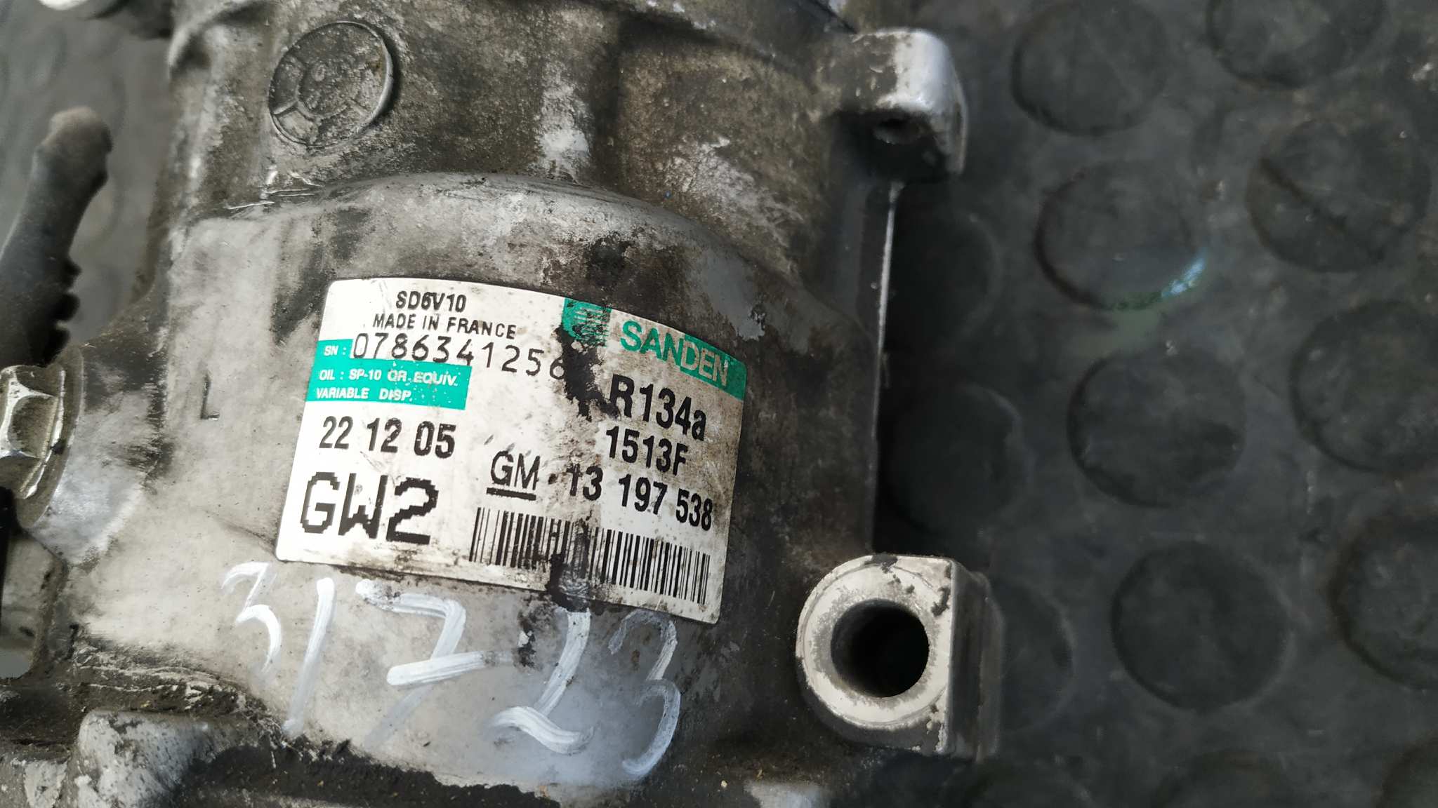 COMPRESOR AIRE ACONDICIONADO OPEL MERIVA - vista 2