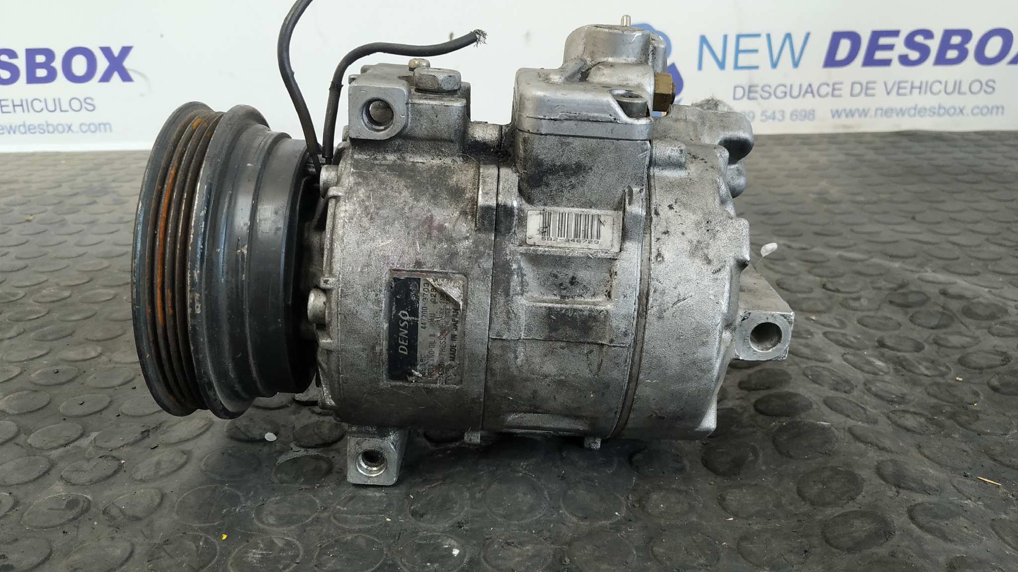 COMPRESOR AIRE ACONDICIONADO OPEL OMEGA B 2.5 TURBODIESEL (X 25 TD / U 25 TD / L93) - vista 6