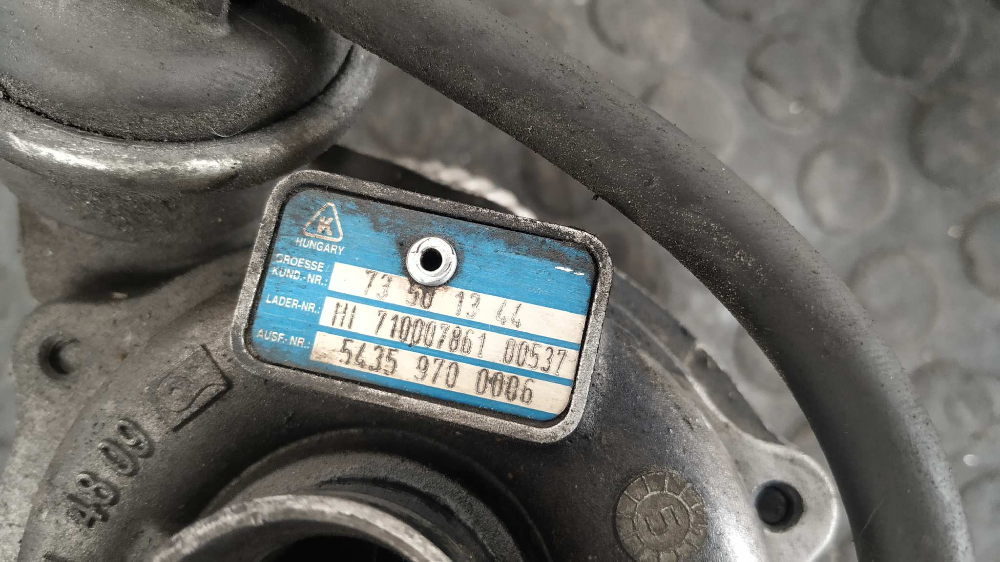 TURBOCOMPRESOR OPEL CORSA C 1.3 16V CDTI CAT (Z 13 DT / LN9) - vista 6