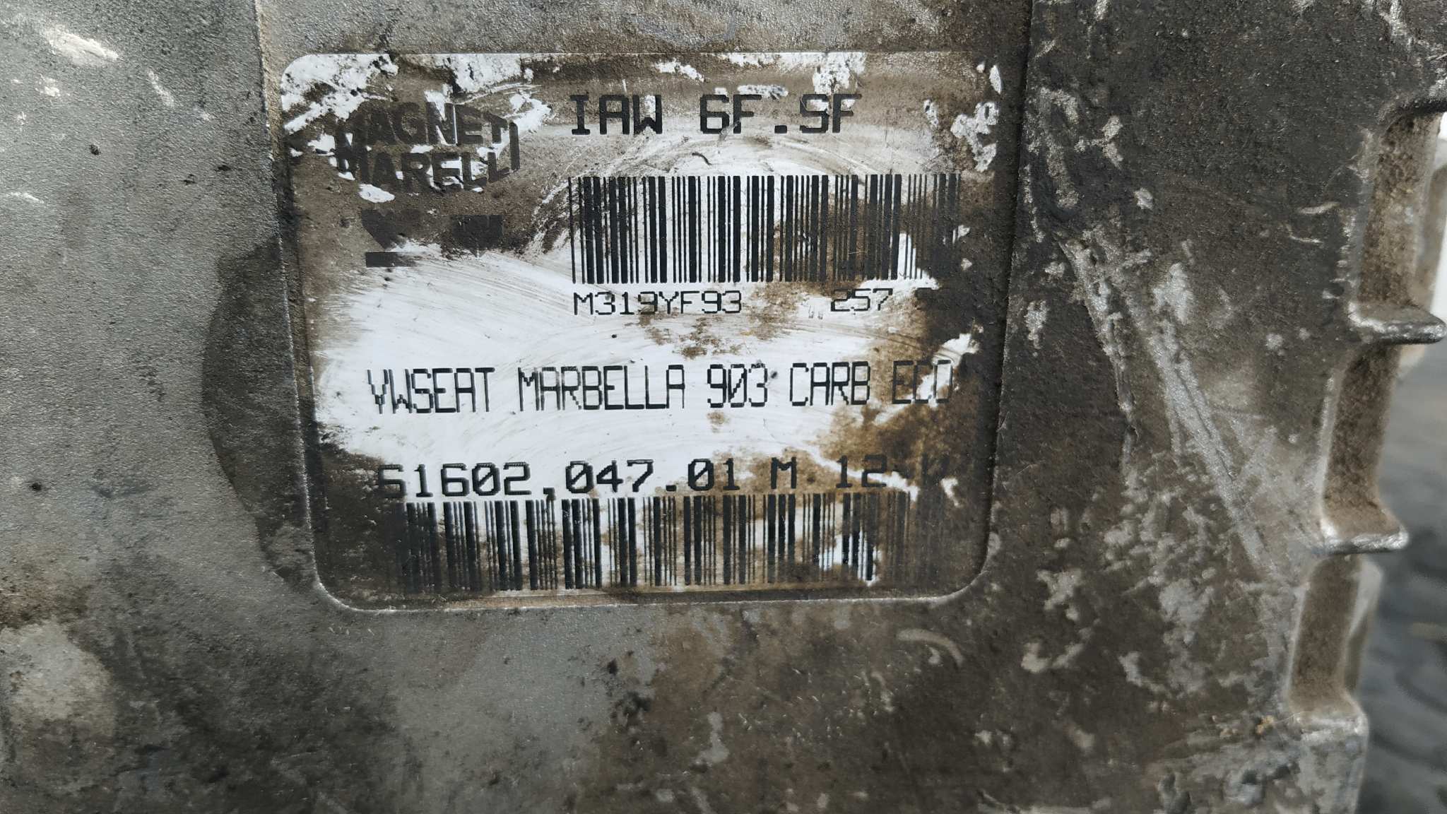 CENTRALITA MOTOR UCE SEAT MARBELLA 0.9 - vista 2