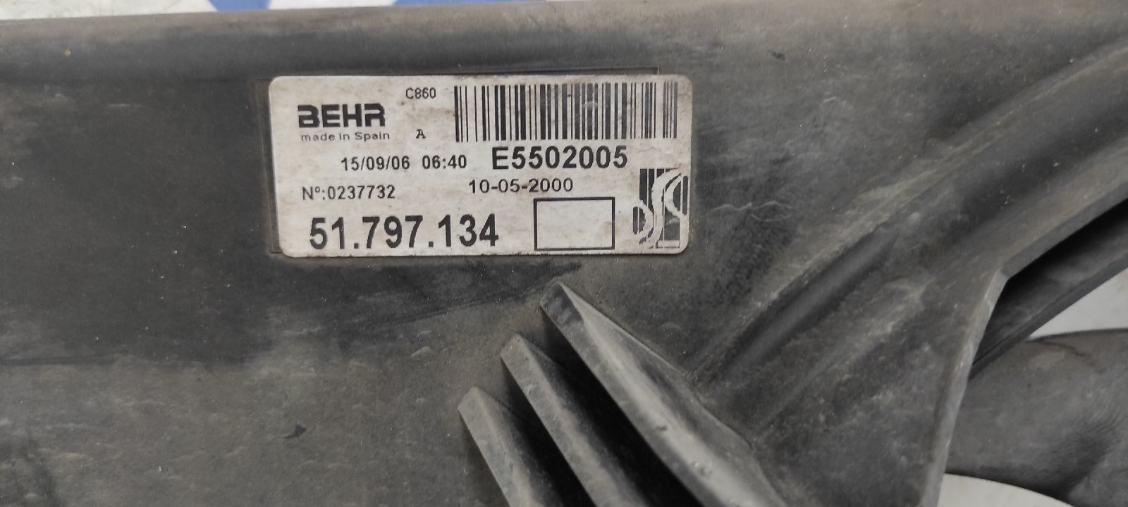 ELECTROVENTILADOR FIAT GRANDE PUNTO (199) - vista 3