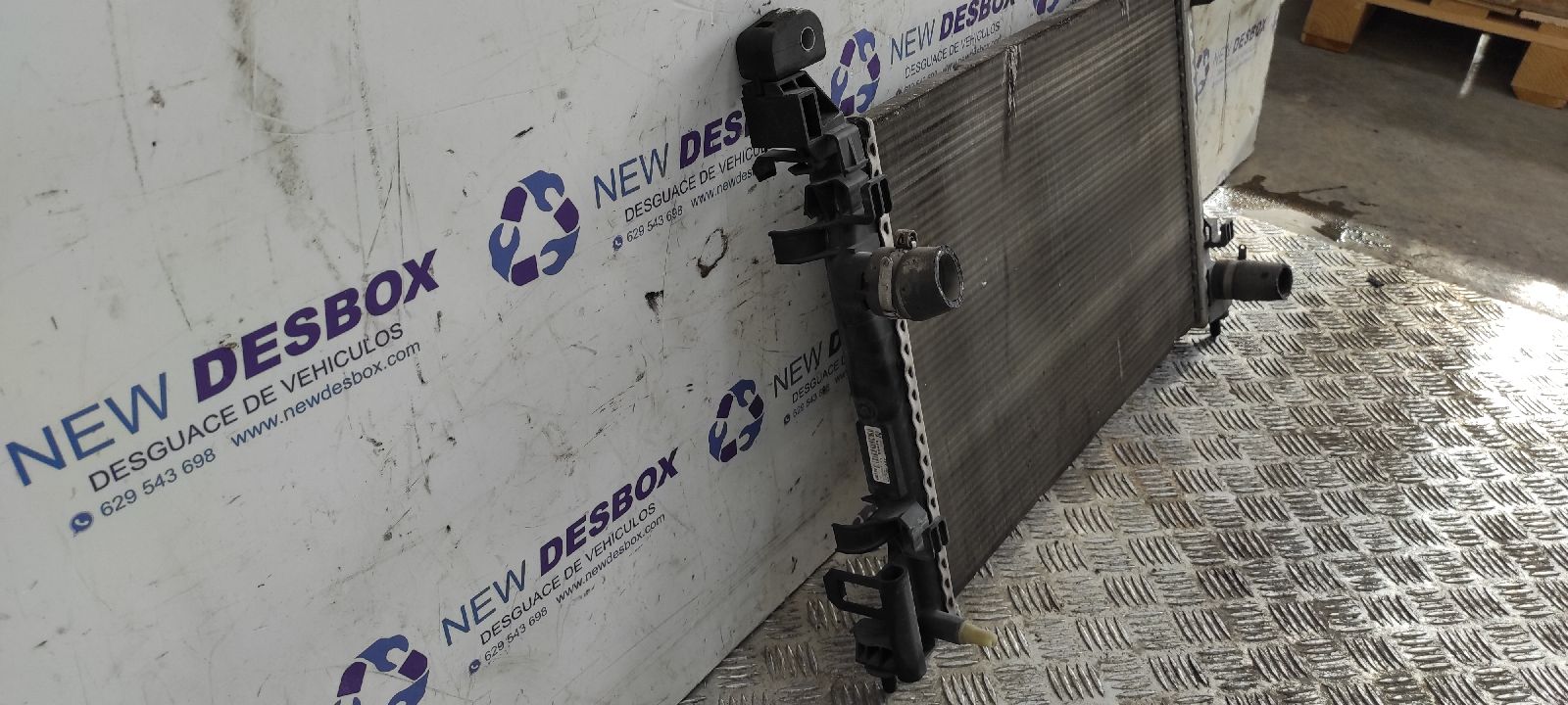 RADIADOR AGUA FIAT GRANDE PUNTO (199) - vista 3