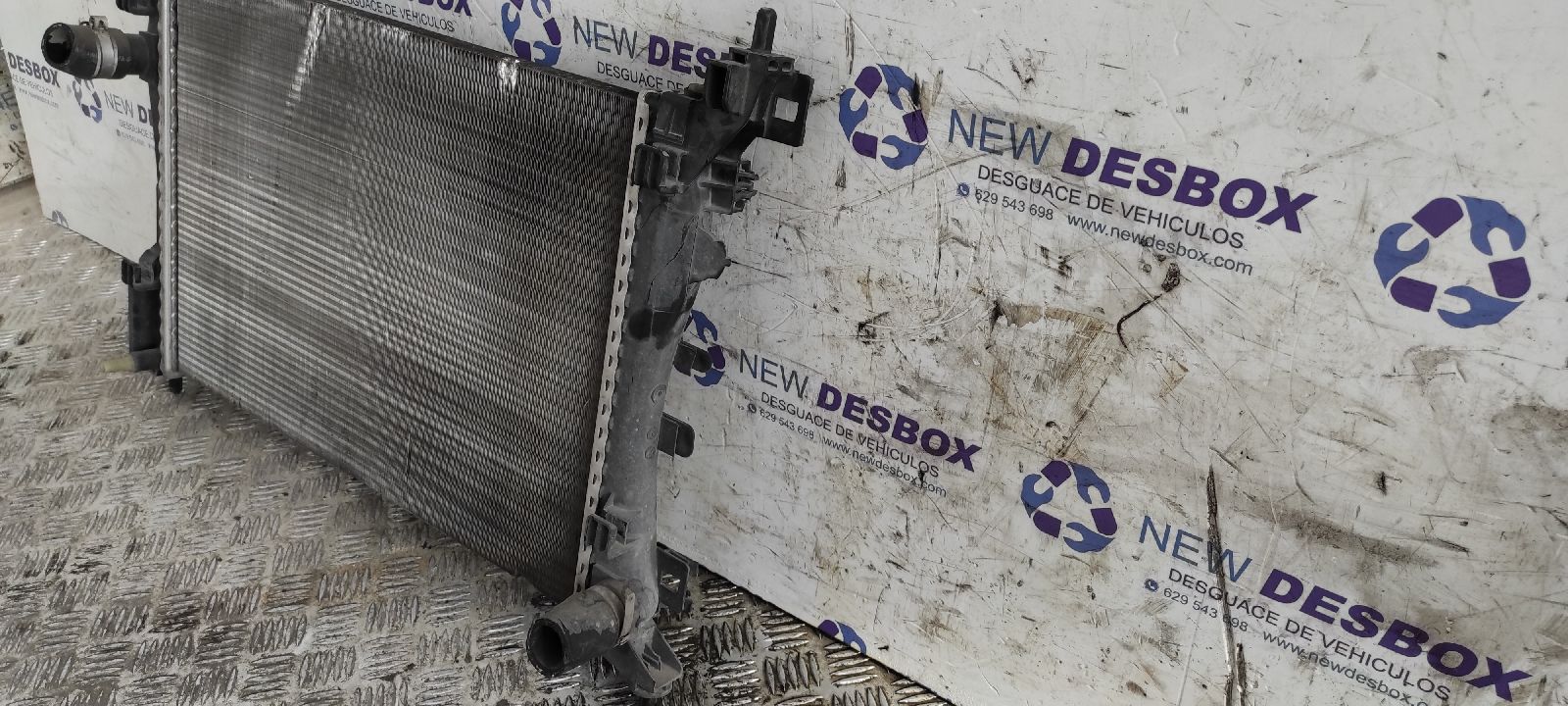 RADIADOR AGUA FIAT GRANDE PUNTO (199) - vista 2