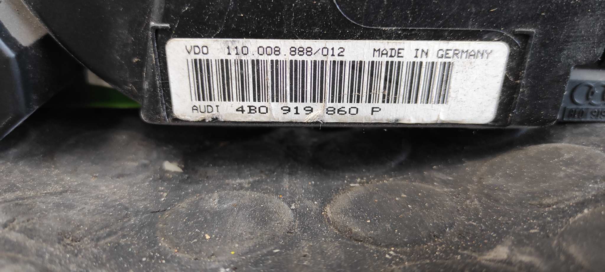 CUADRO INSTRUMENTOS AUDI A6 AVANT (4B5) - vista 4