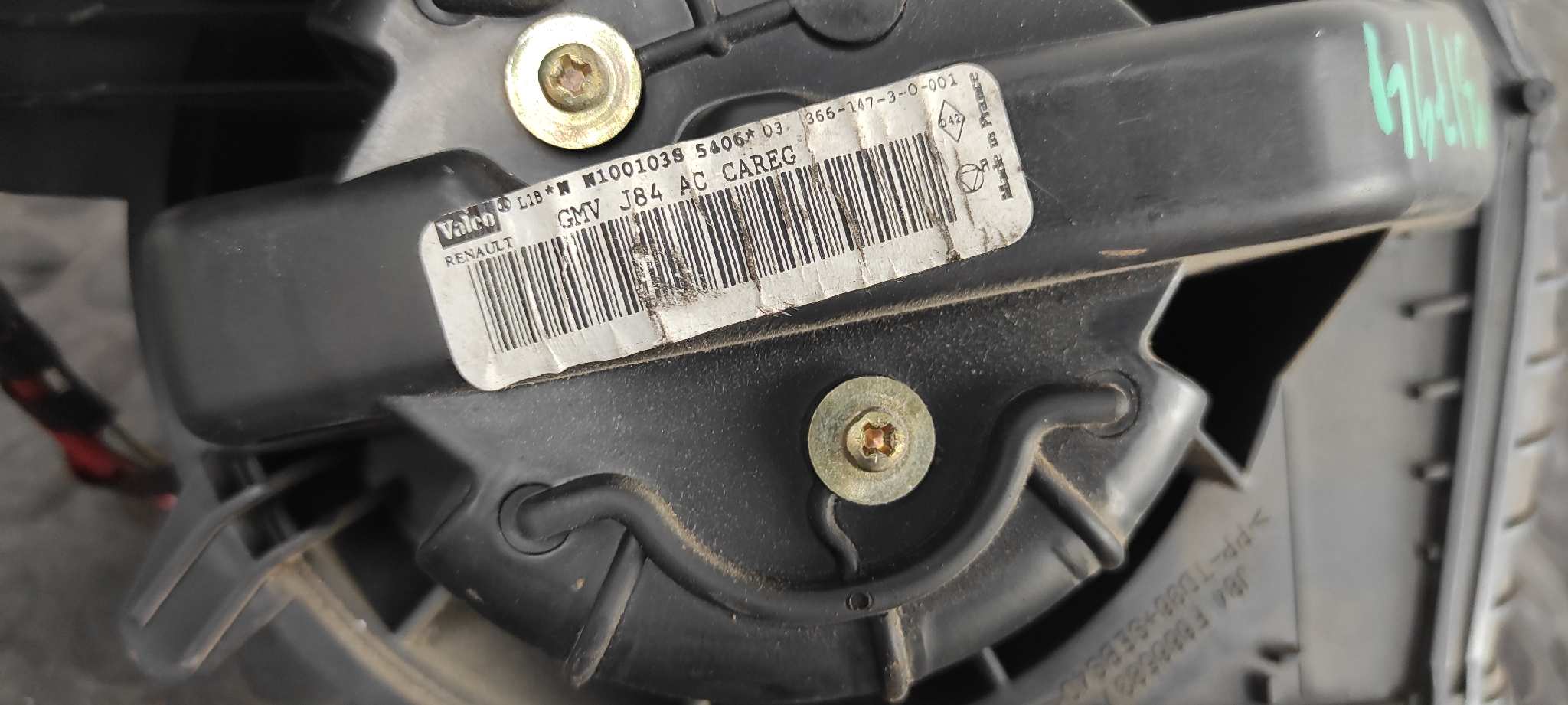 MOTOR CALEFACCION RENAULT SCENIC II - vista 5