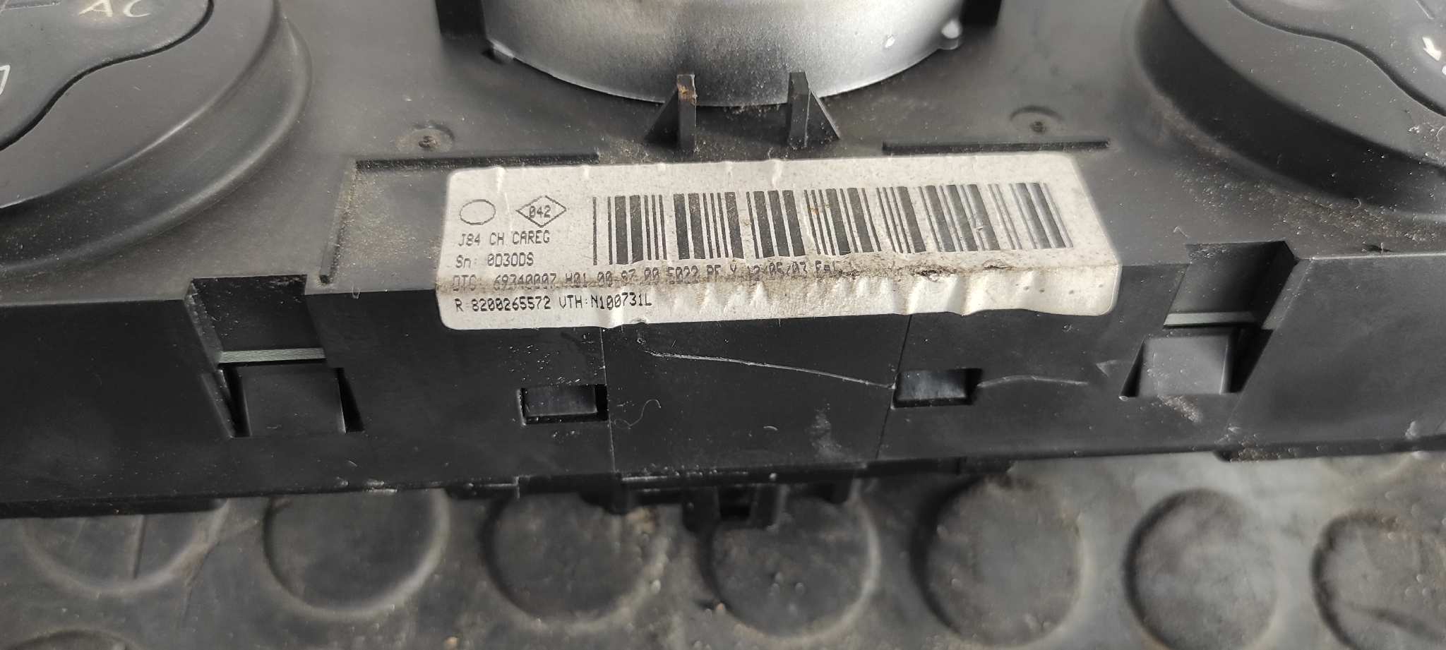 MANDO CLIMATIZADOR RENAULT SCENIC II - vista 3