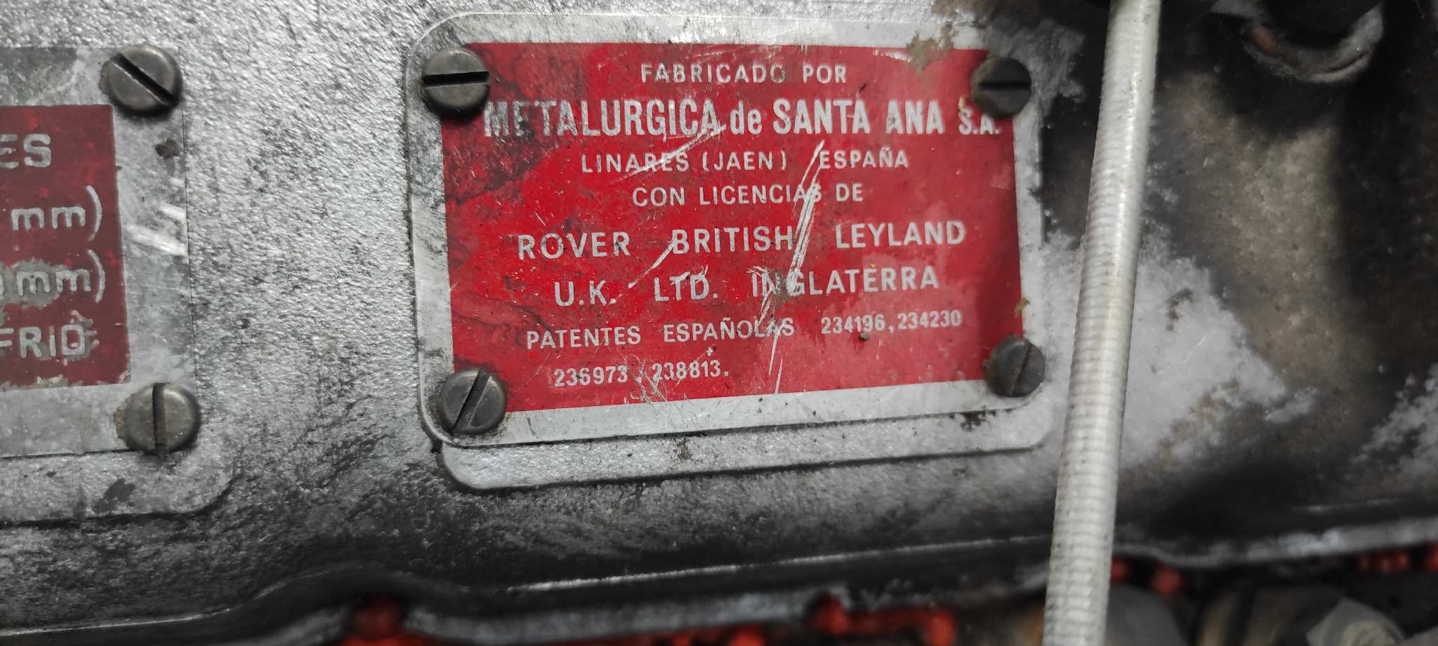 MOTOR LAND ROVER SANTANA 2.5D - vista 8