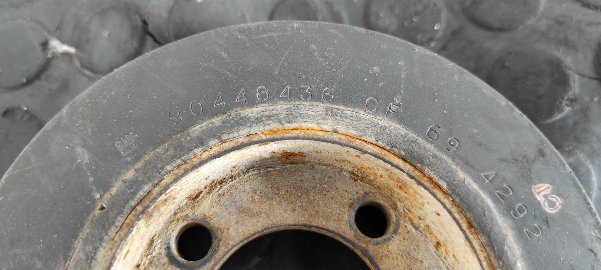 POLEA CIGUEÑAL OPEL FRONTERA A - vista 3