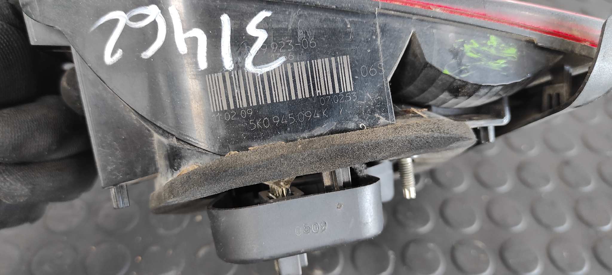 PILOTO PORTON DERECHO VOLKSWAGEN GOLF VI (5K1) - vista 6