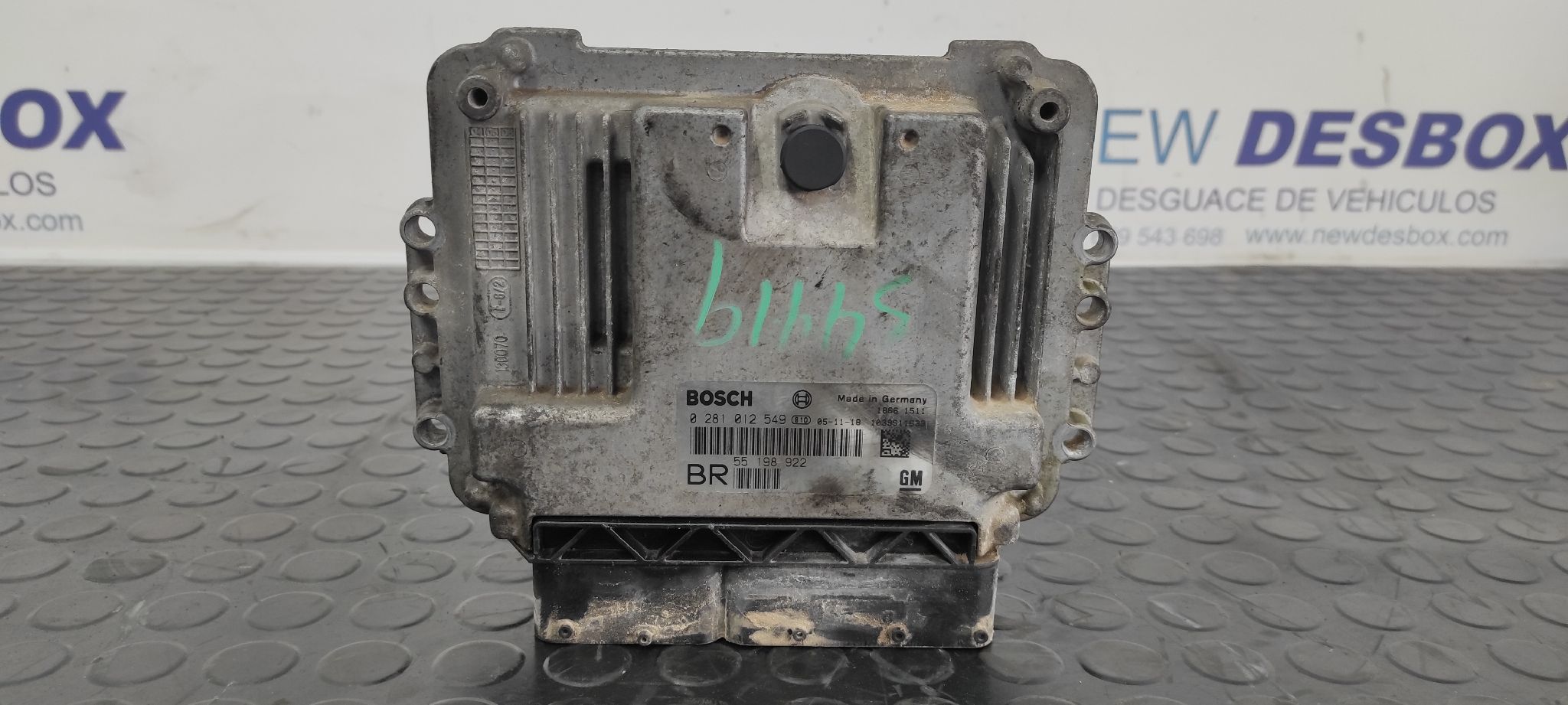 CENTRALITA MOTOR UCE OPEL ZAFIRA B