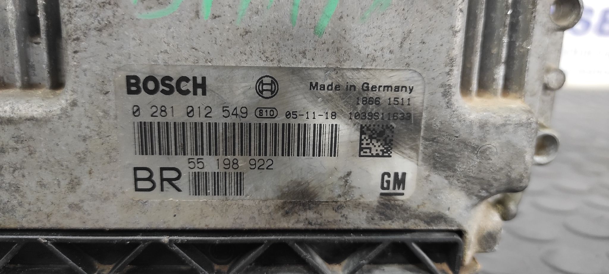 CENTRALITA MOTOR UCE OPEL ZAFIRA B - vista 3