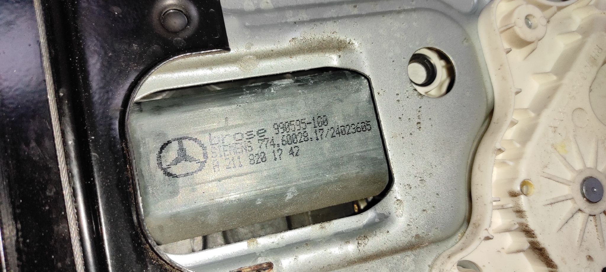 ELEVALUNAS DELANTERO DERECHO MERCEDES-BENZ CLASE C (W203) BERLINA - vista 2