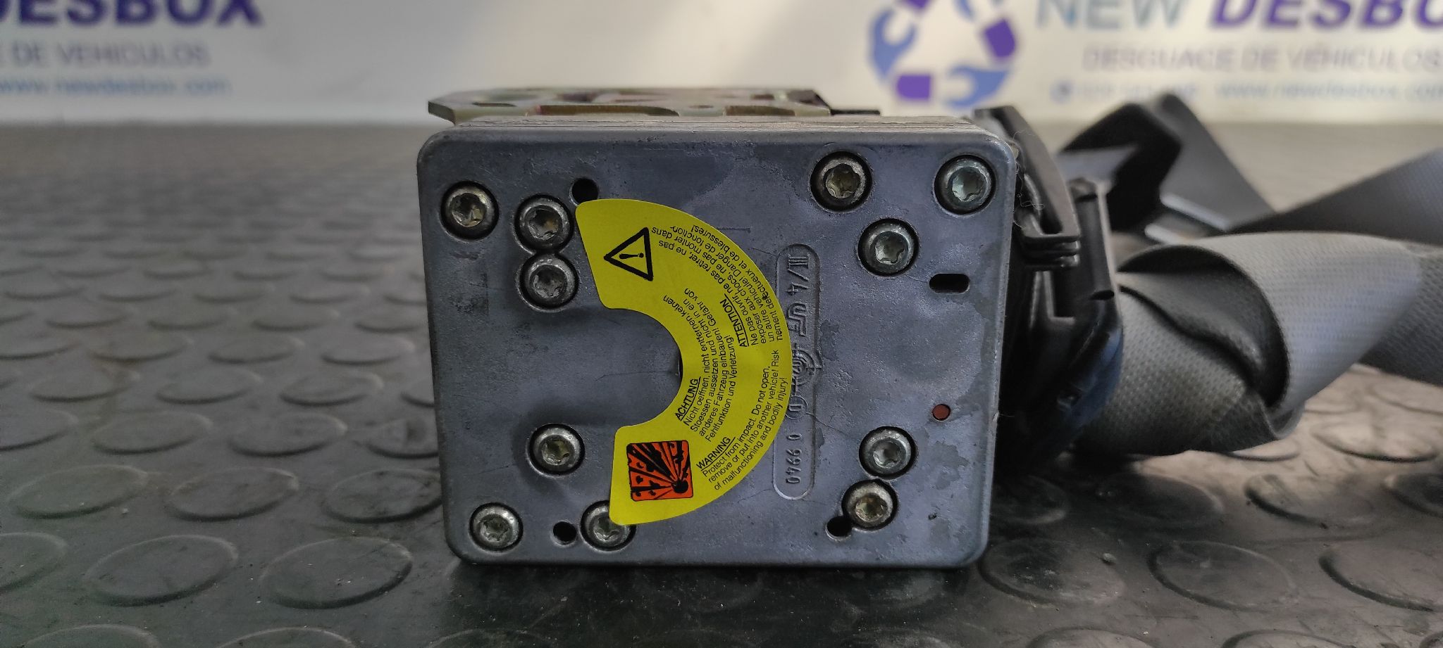 CINTURON DELANTERO DERECHO MERCEDES-BENZ CLASE C (W203) BERLINA - vista 9