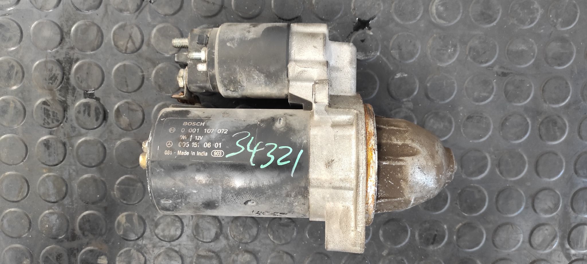 MOTOR ARRANQUE MERCEDES-BENZ CLASE C (W203) BERLINA - vista 4