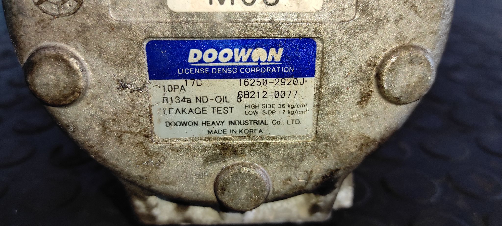 COMPRESOR AIRE ACONDICIONADO HYUNDAI TUCSON (JM) - vista 5