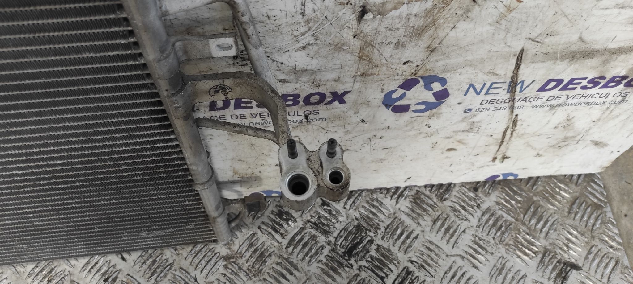 CONDENSADOR / RADIADOR  AIRE ACONDICIONADO HYUNDAI TUCSON (JM) - vista 3