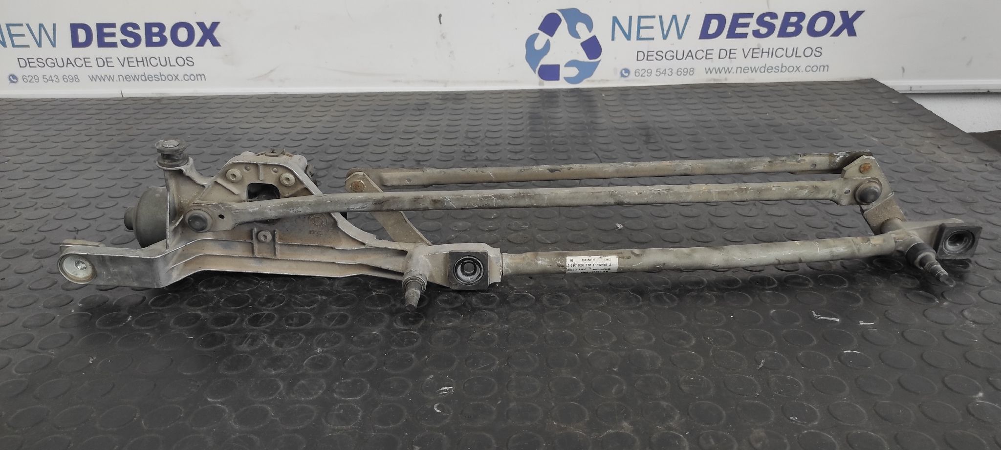 MOTOR LIMPIA DELANTERO FORD FOCUS BERLINA (CAP) - recambio desguace