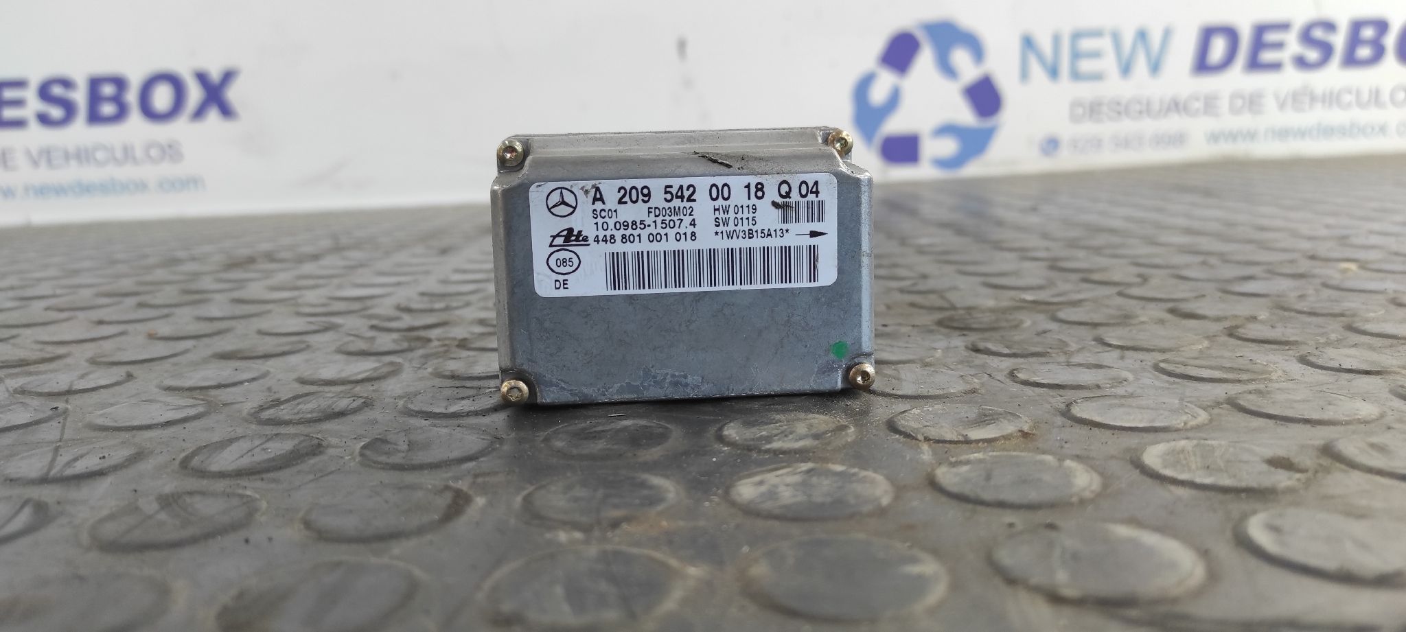 MODULO ELECTRONICO MERCEDES-BENZ CLASE C (W203) BERLINA