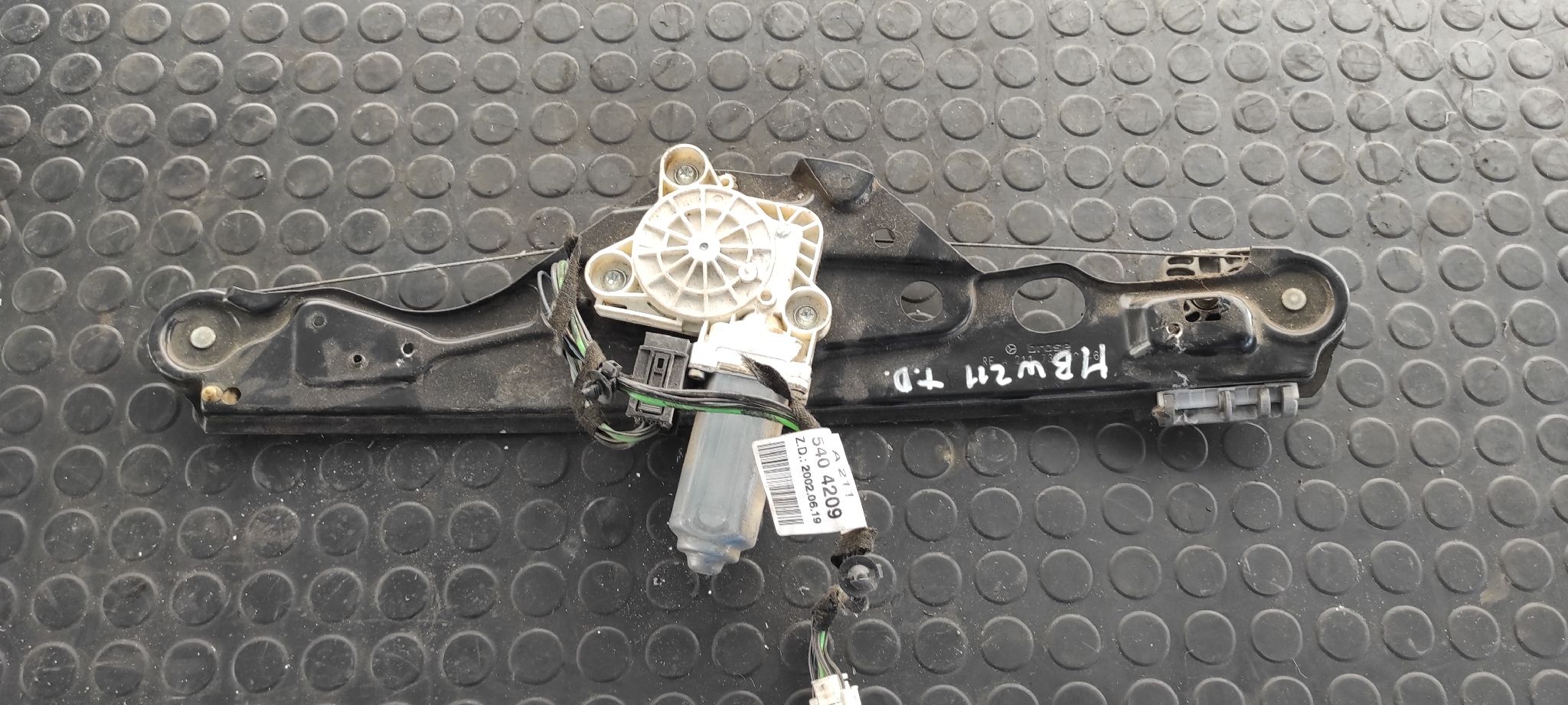 ELEVALUNAS TRASERO DERECHO MERCEDES CLASE E (W211) - vista 4