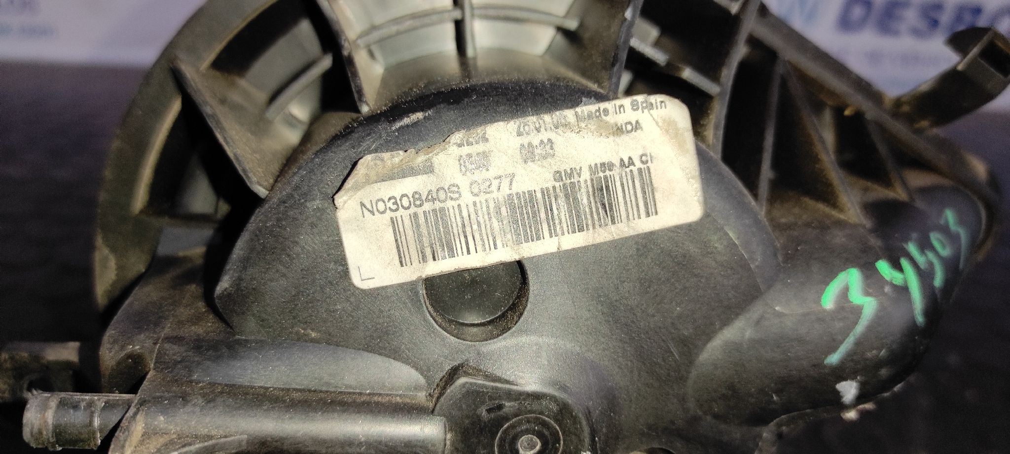 MOTOR CALEFACCION CITROEN BERLINGO - vista 3