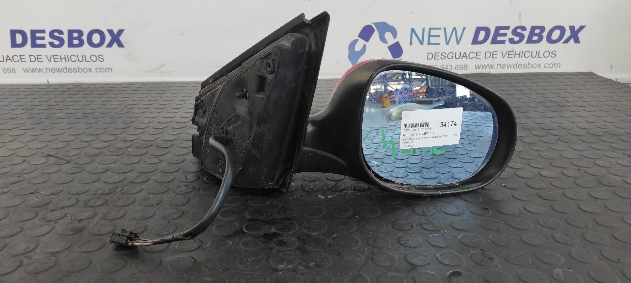 RETROVISOR DERECHO FIAT BRAVO (198)