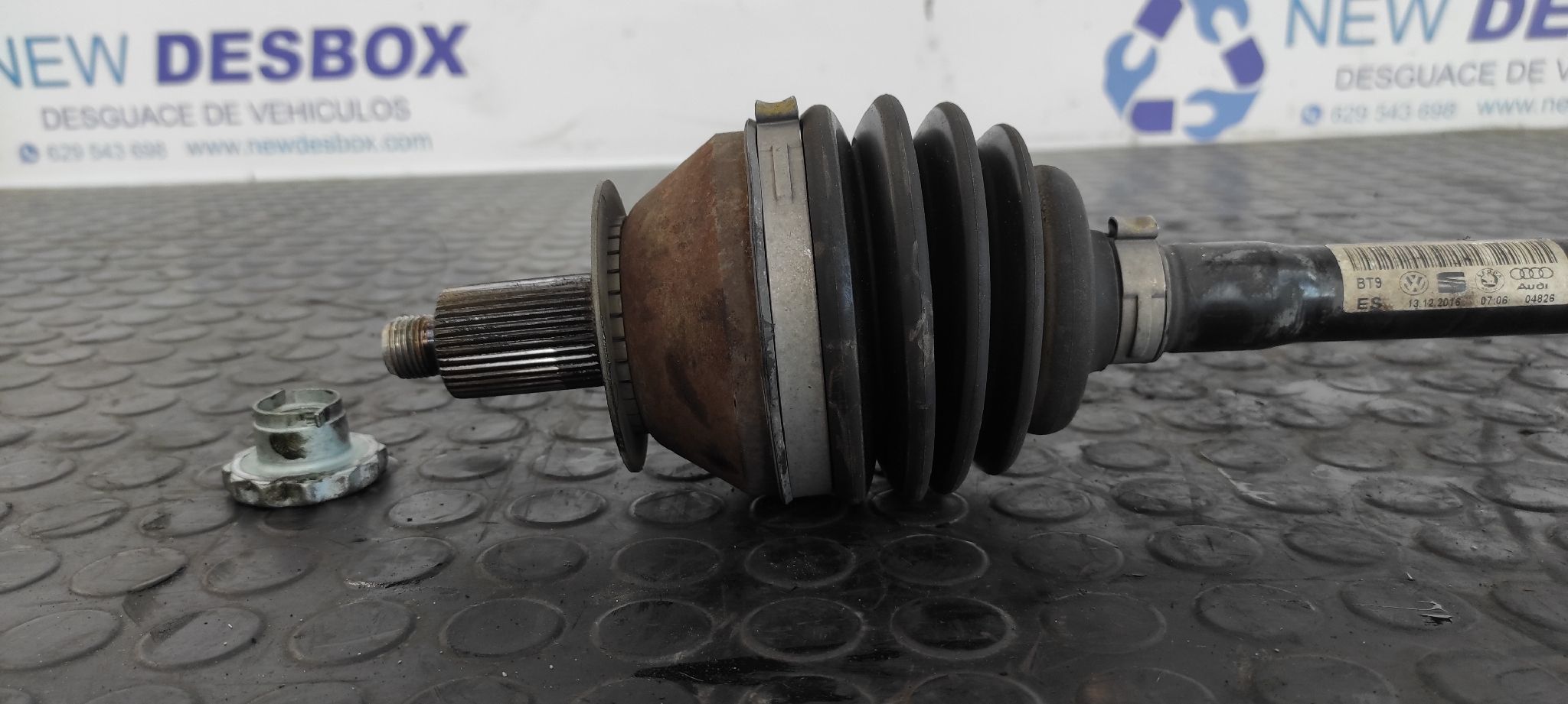 TRANSMISION DELANTERA IZQUIERDA SEAT IBIZA SC (6P5) - vista 4