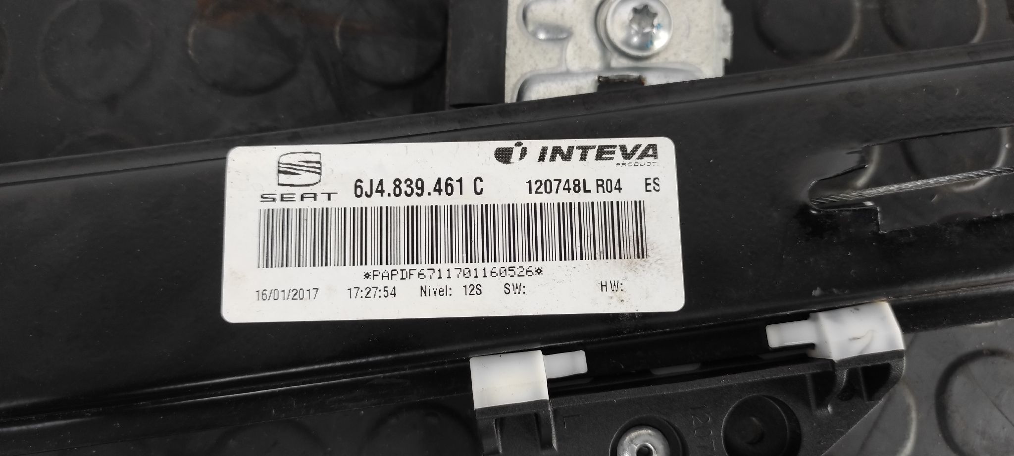 ELEVALUNAS TRASERO IZQUIERDO SEAT IBIZA SC (6P5) - vista 2