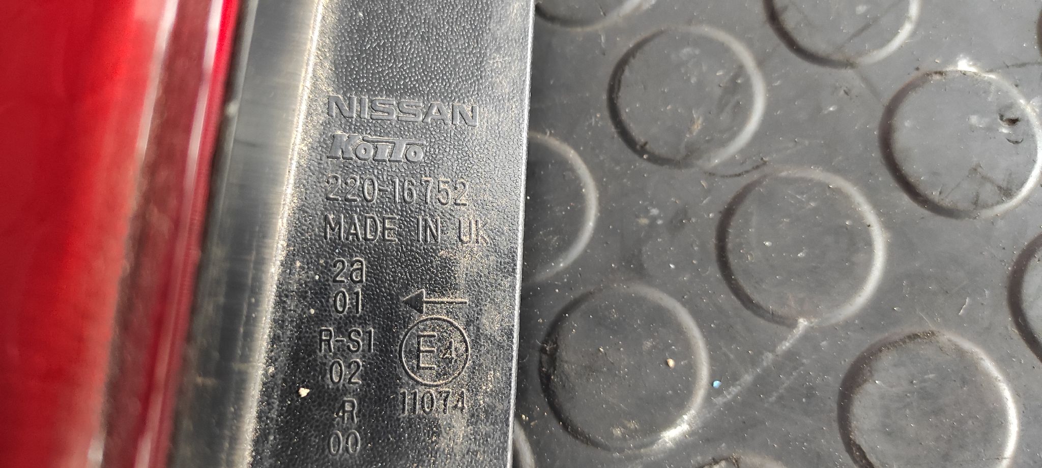 PILOTO TRASERO IZQUIERDO NISSAN NOTE (E11E) - vista 7