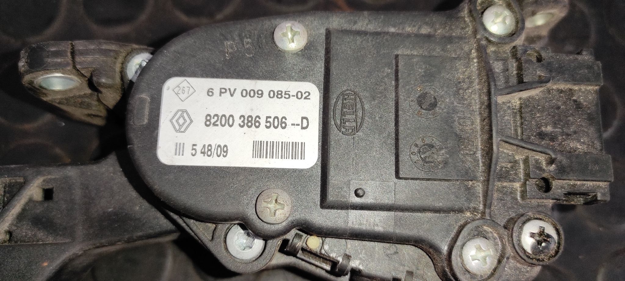 POTENCIOMETRO PEDAL DACIA LOGAN - vista 3