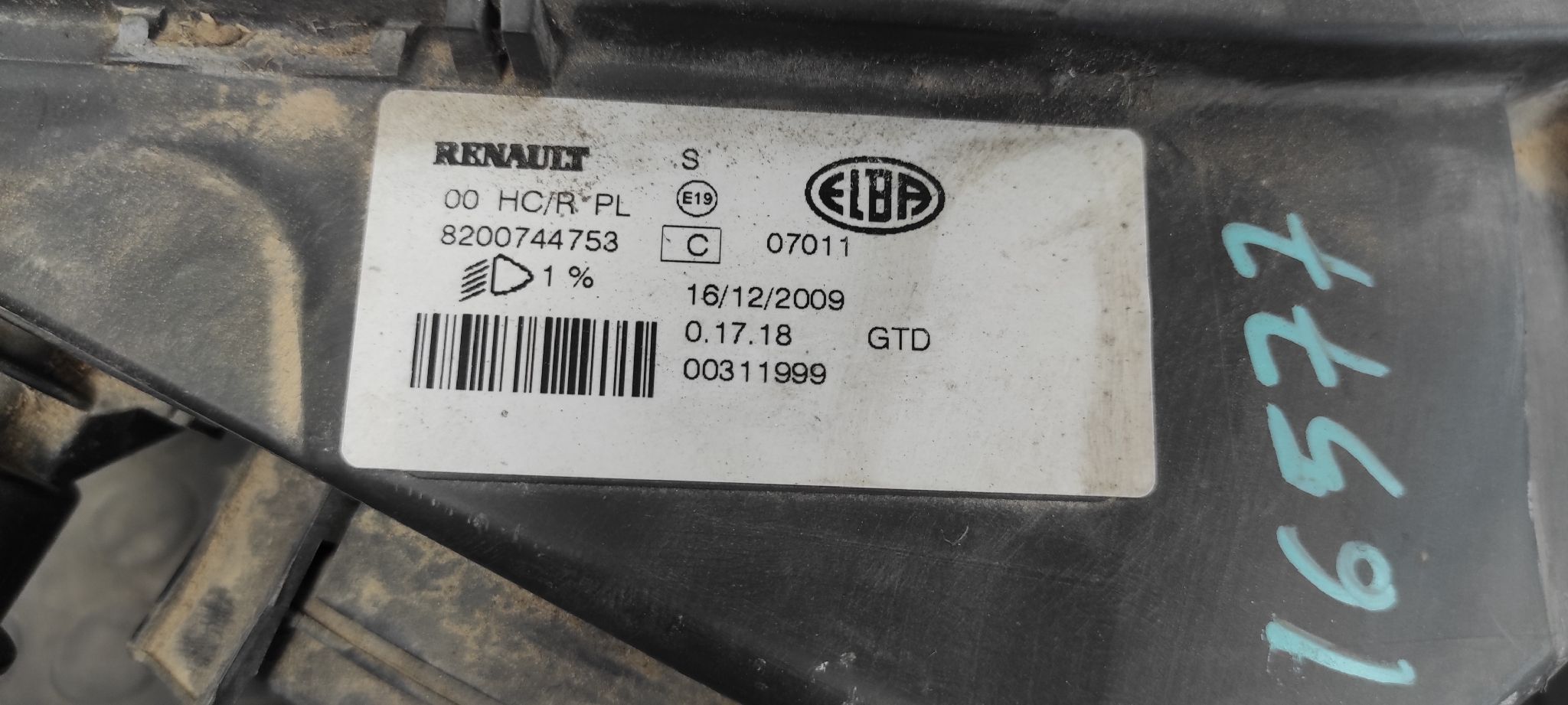 FARO IZQUIERDO DACIA LOGAN - vista 8