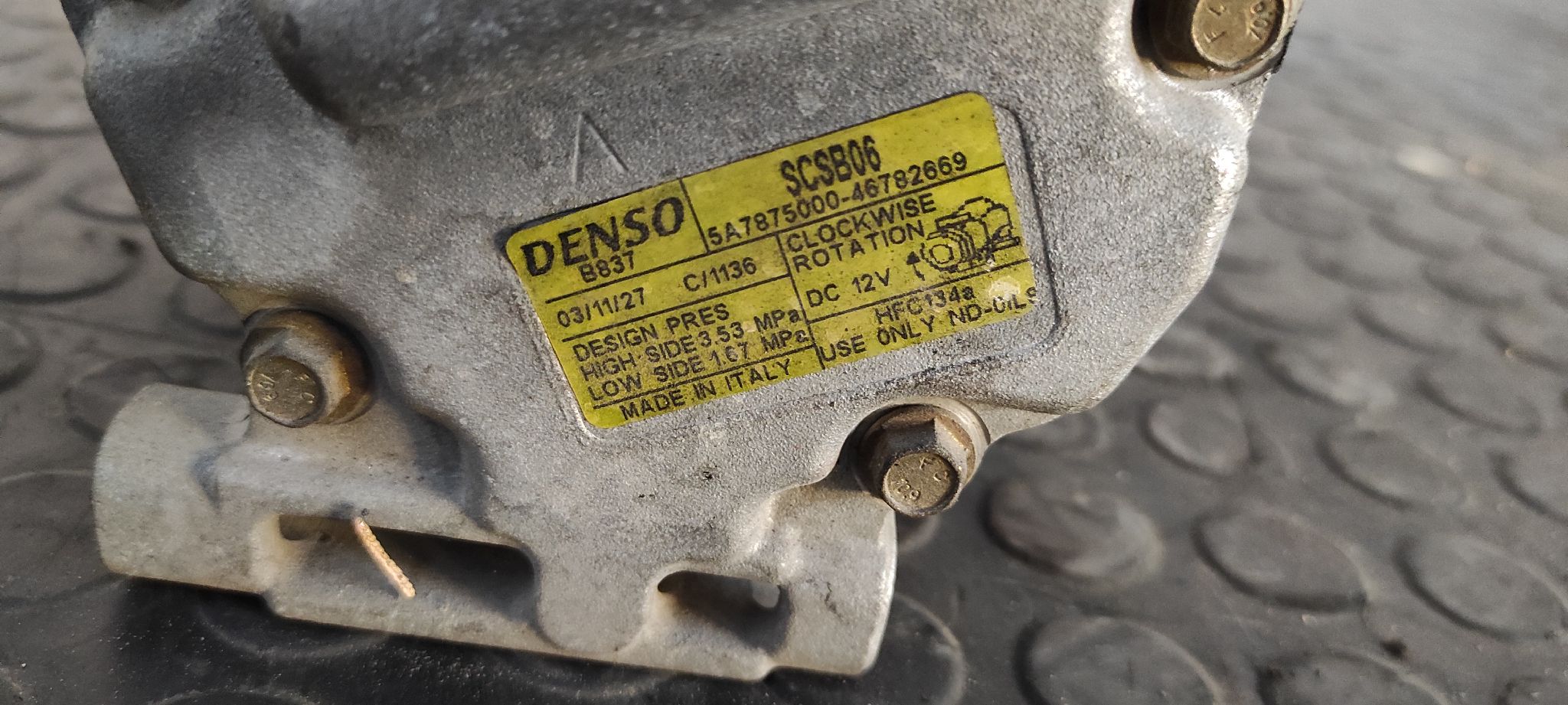 COMPRESOR AIRE ACONDICIONADO LANCIA YPSILON (101) - vista 4