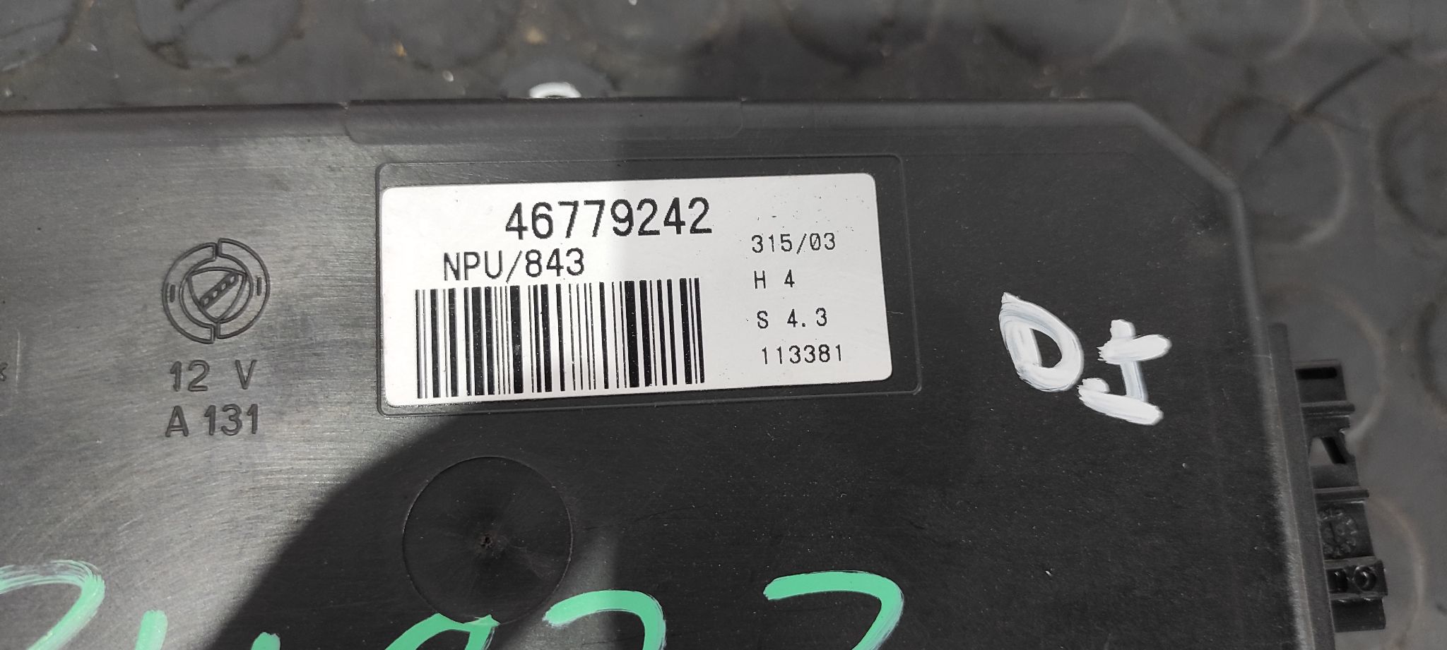 CENTRALITA CIERRE LANCIA YPSILON (101) - vista 3