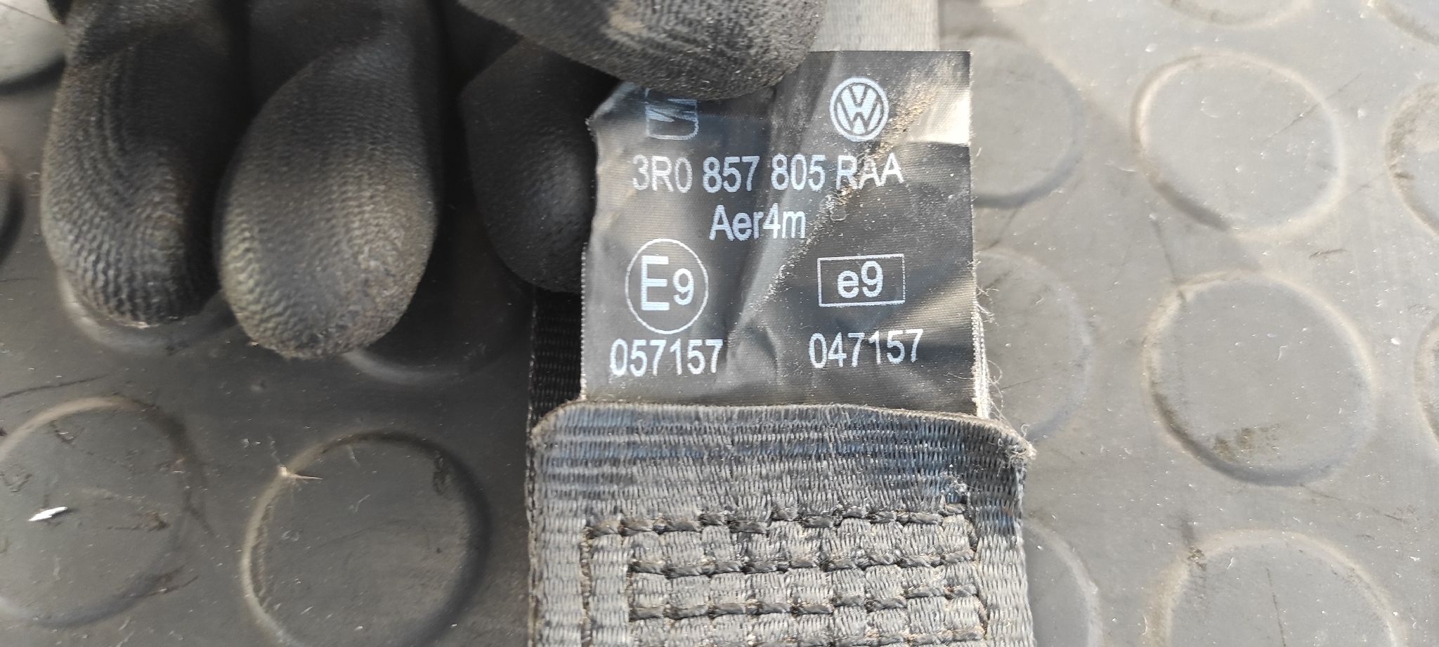 CINTURON TRASERO DERECHO SEAT EXEO ST (3R5)(2009>) - vista 3