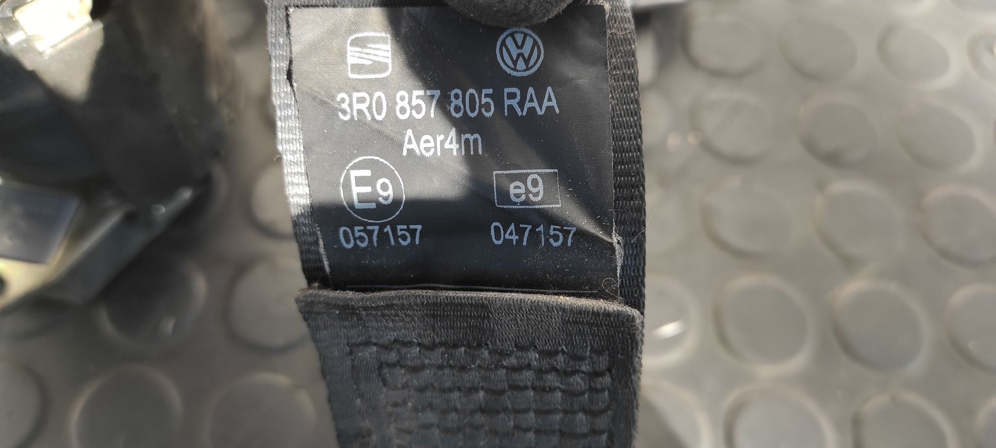 CINTURON TRASERO IZQUIERDO SEAT EXEO ST (3R5)(2009>) - vista 4