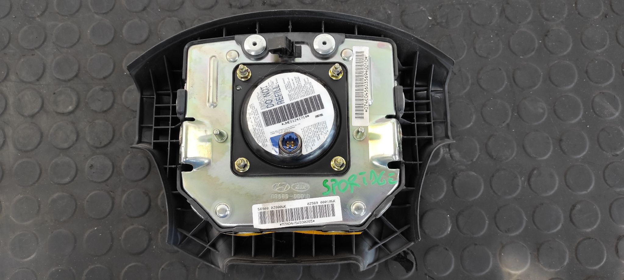 AIRBAG DELANTERO IZQUIERDO KIA SPORTAGE - vista 3