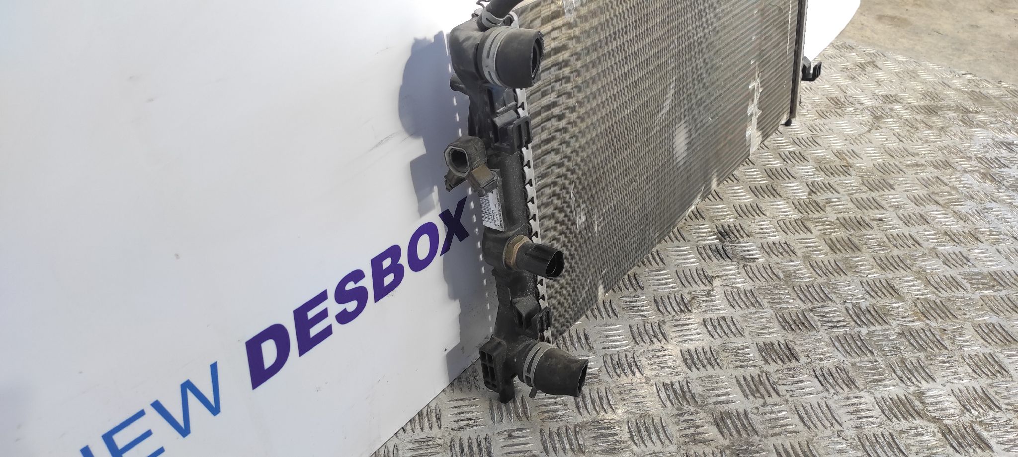 RADIADOR AGUA SKODA FABIA (5J2 ) - vista 4