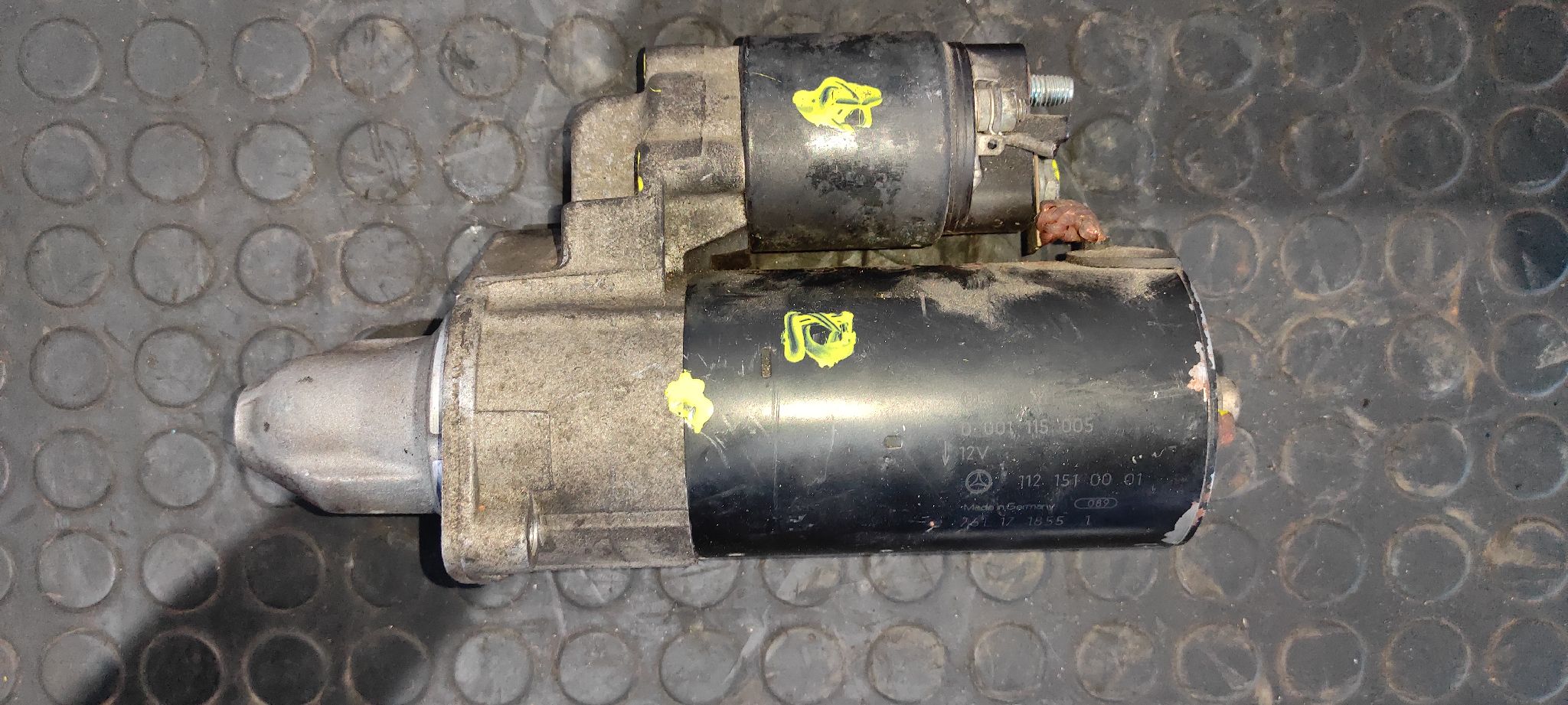 MOTOR ARRANQUE MERCEDES CLASE M (W163) - vista 3